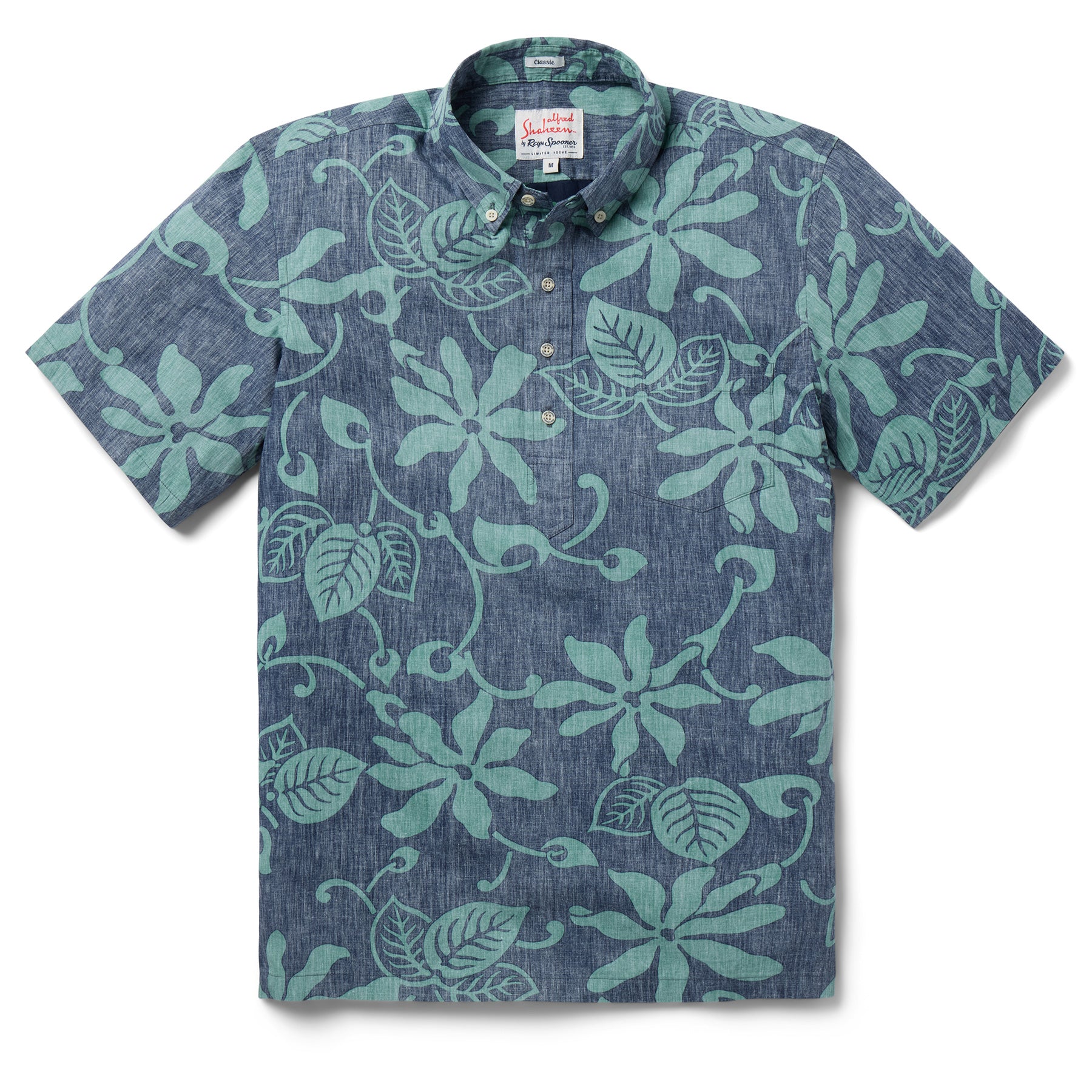 Reyn Spooner TIARE PAREAU PULLOVER in NAVY