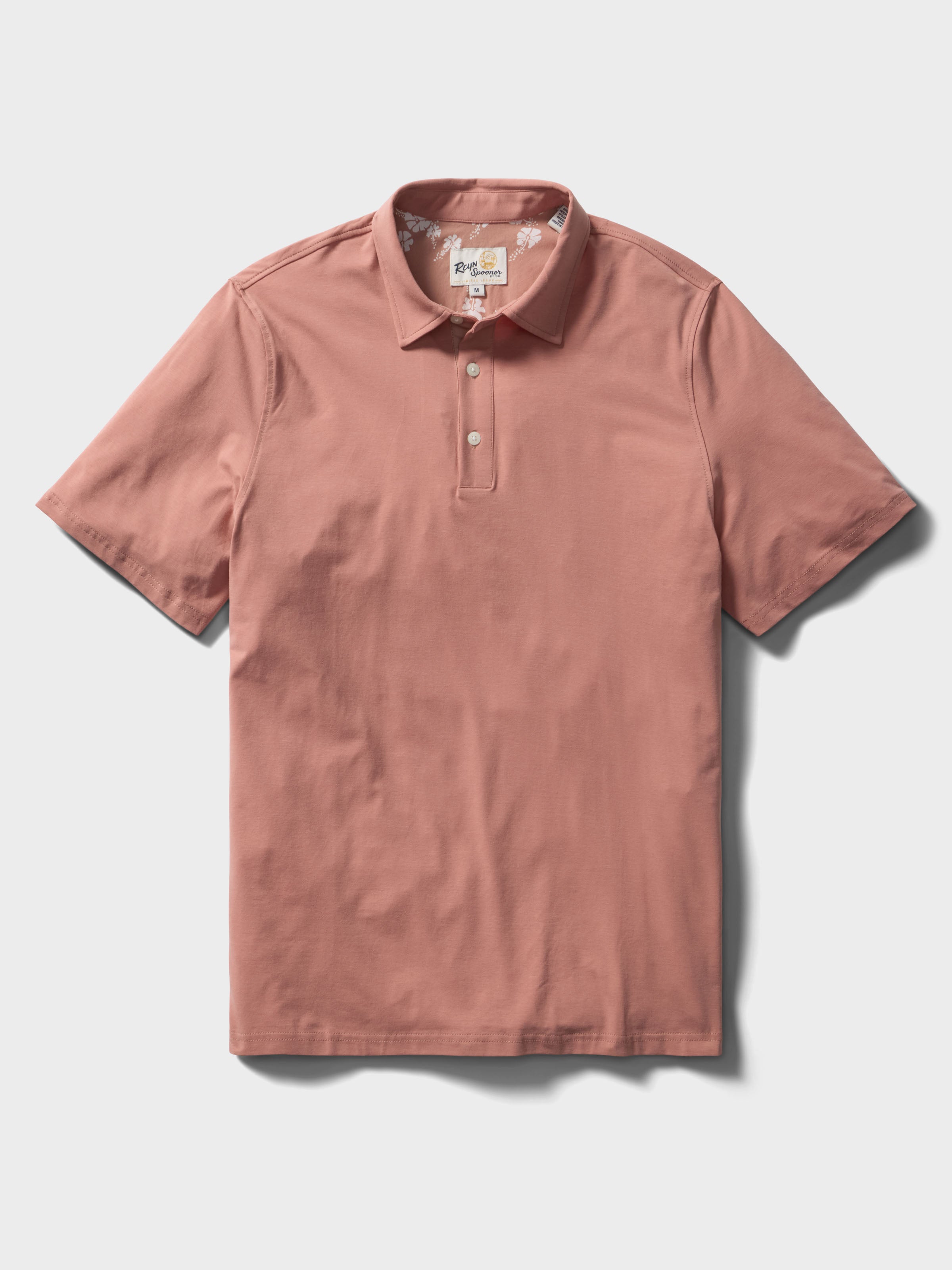 Reyn Spooner KONA COTTON POLO in CANYON ROSE