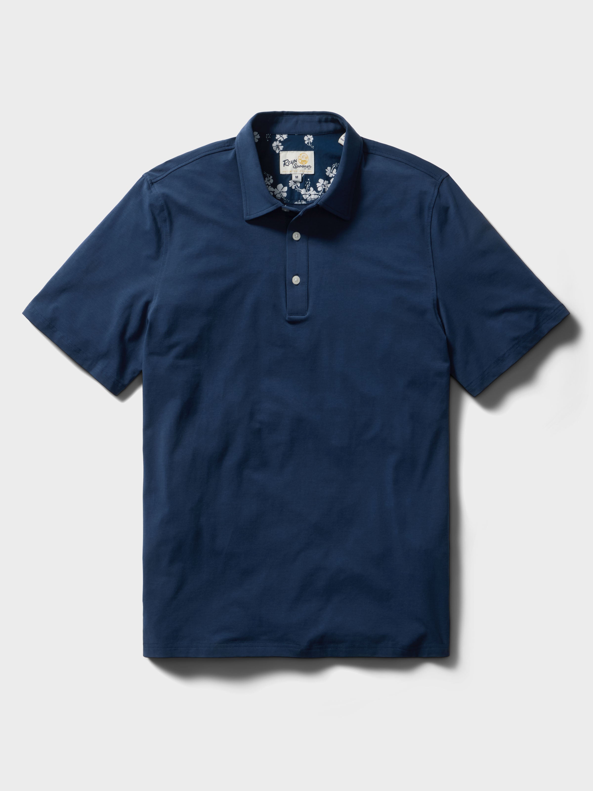 Reyn Spooner KONA COTTON POLO in DRESS BLUES