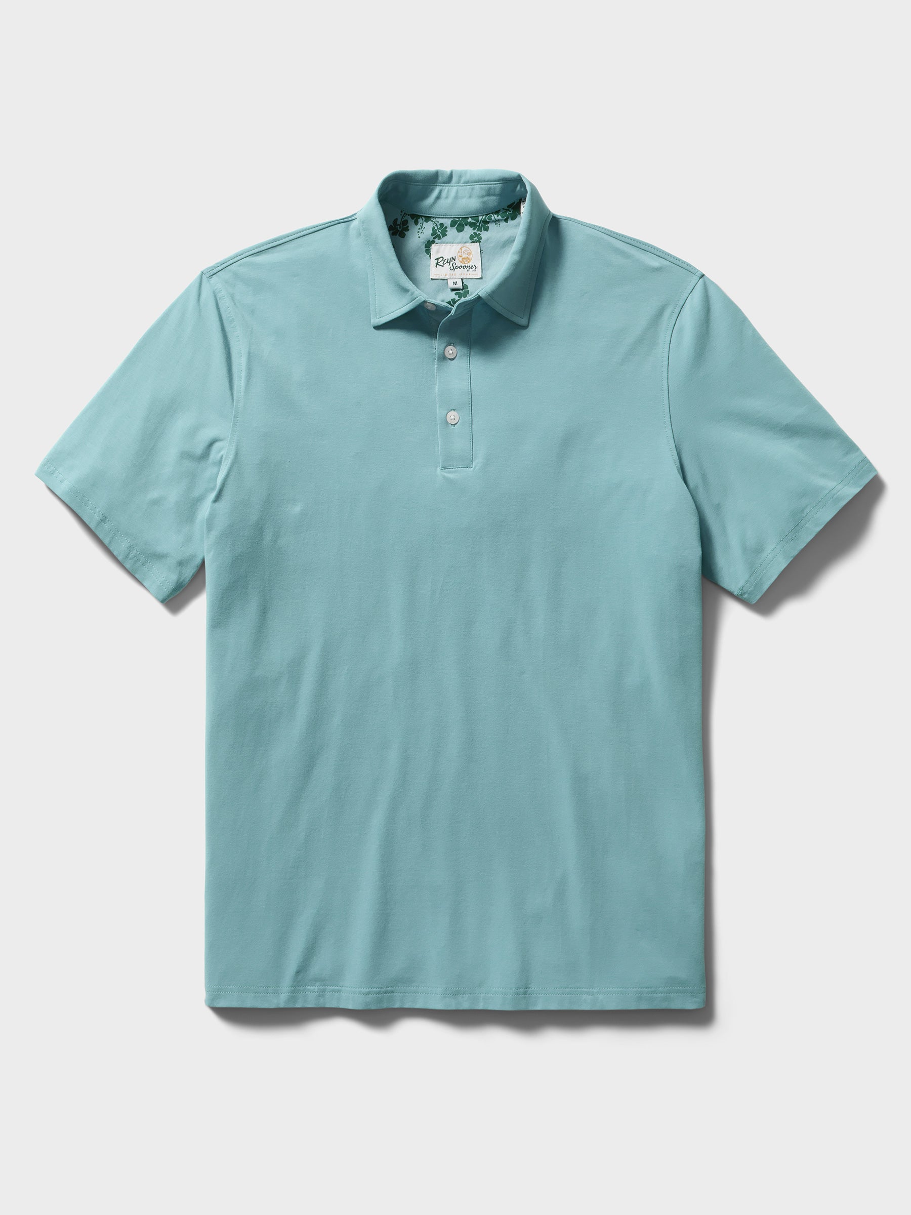 Reyn Spooner KONA COTTON POLO in SMOKE BLUE