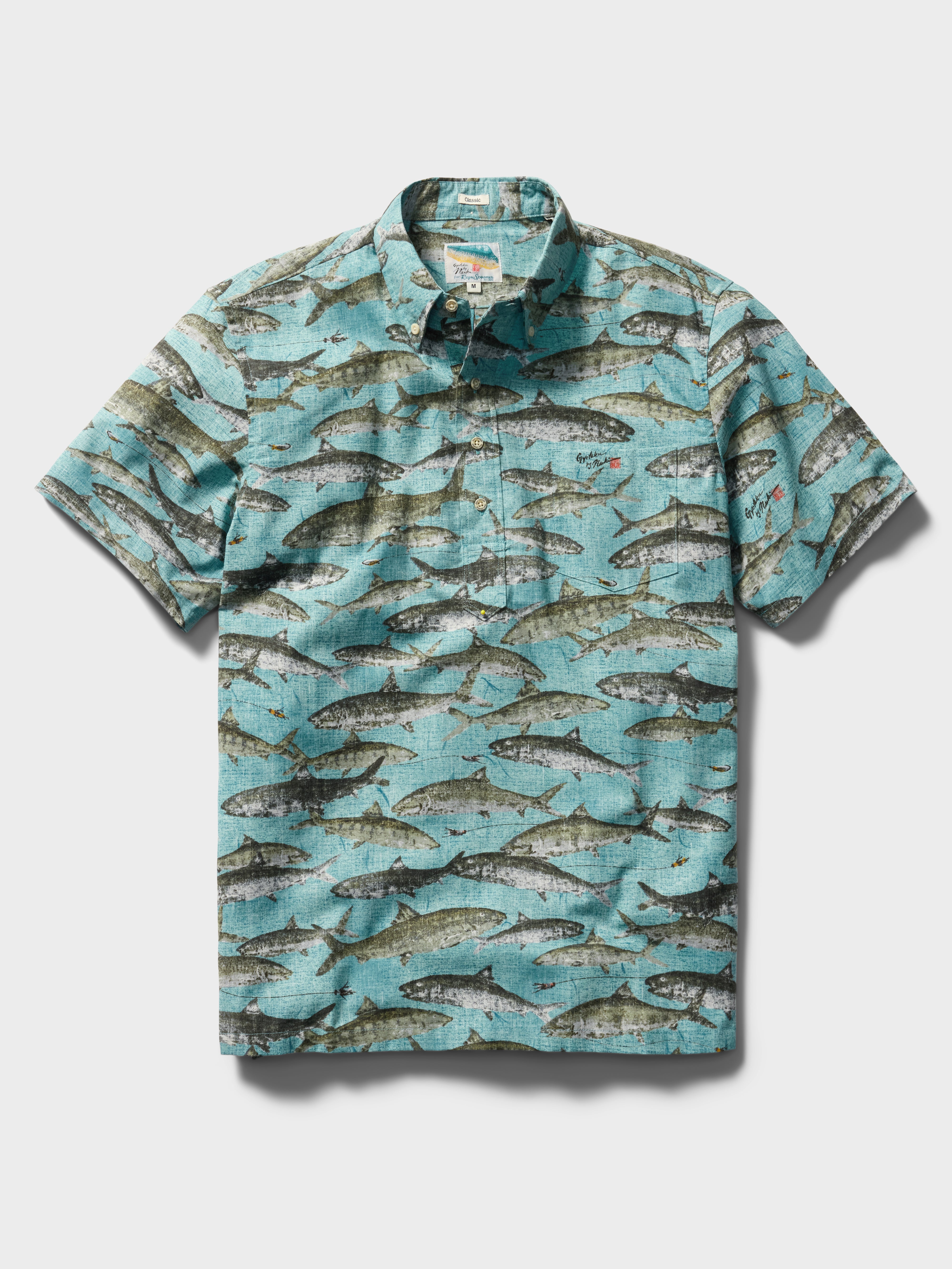 Reyn Spooner OIO BY NAOKI PULLOVER in ADRIATIC BLUE