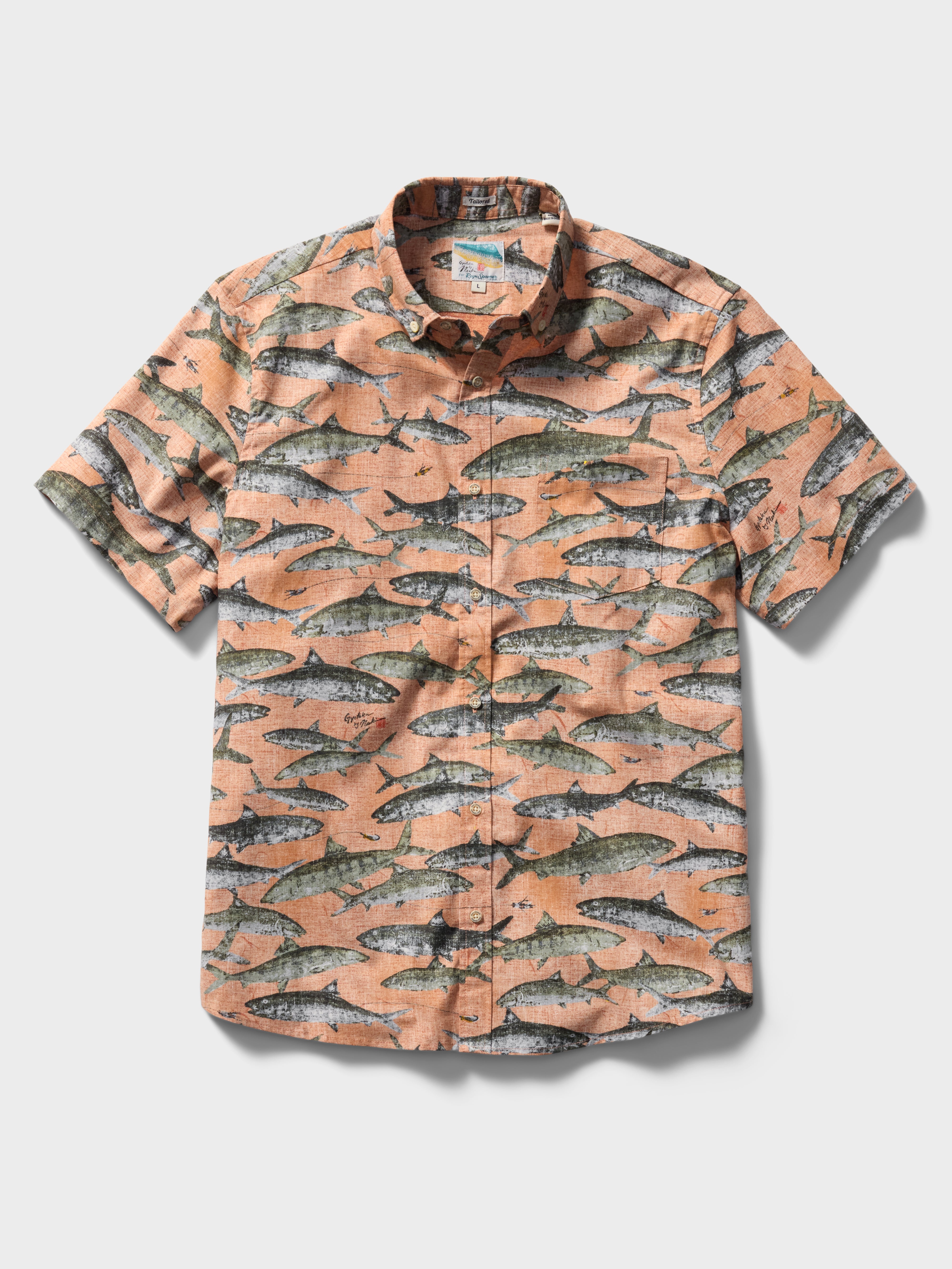 Reyn Spooner OIO BY NAOKI TAILORED in CORAL