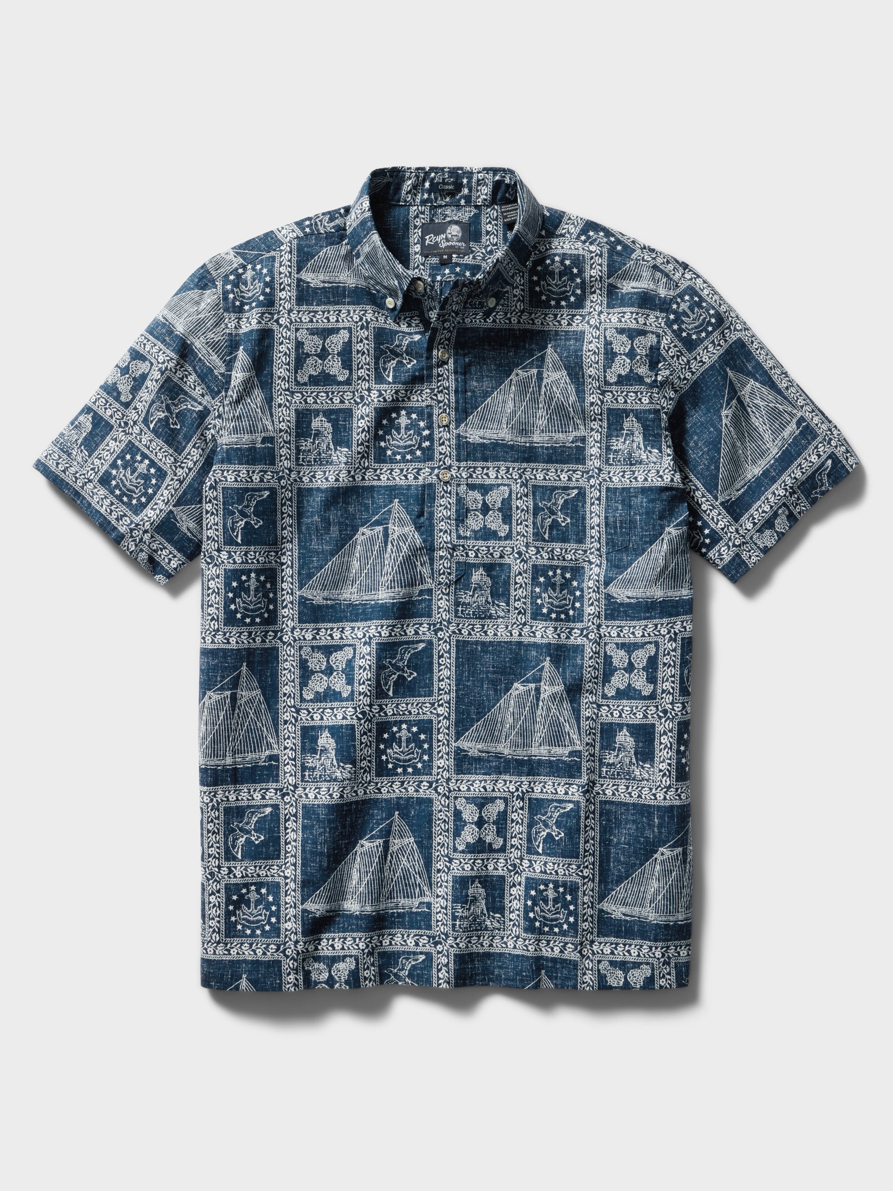 Reyn Spooner NEWPORT SAILOR PULLOVER in NAVY