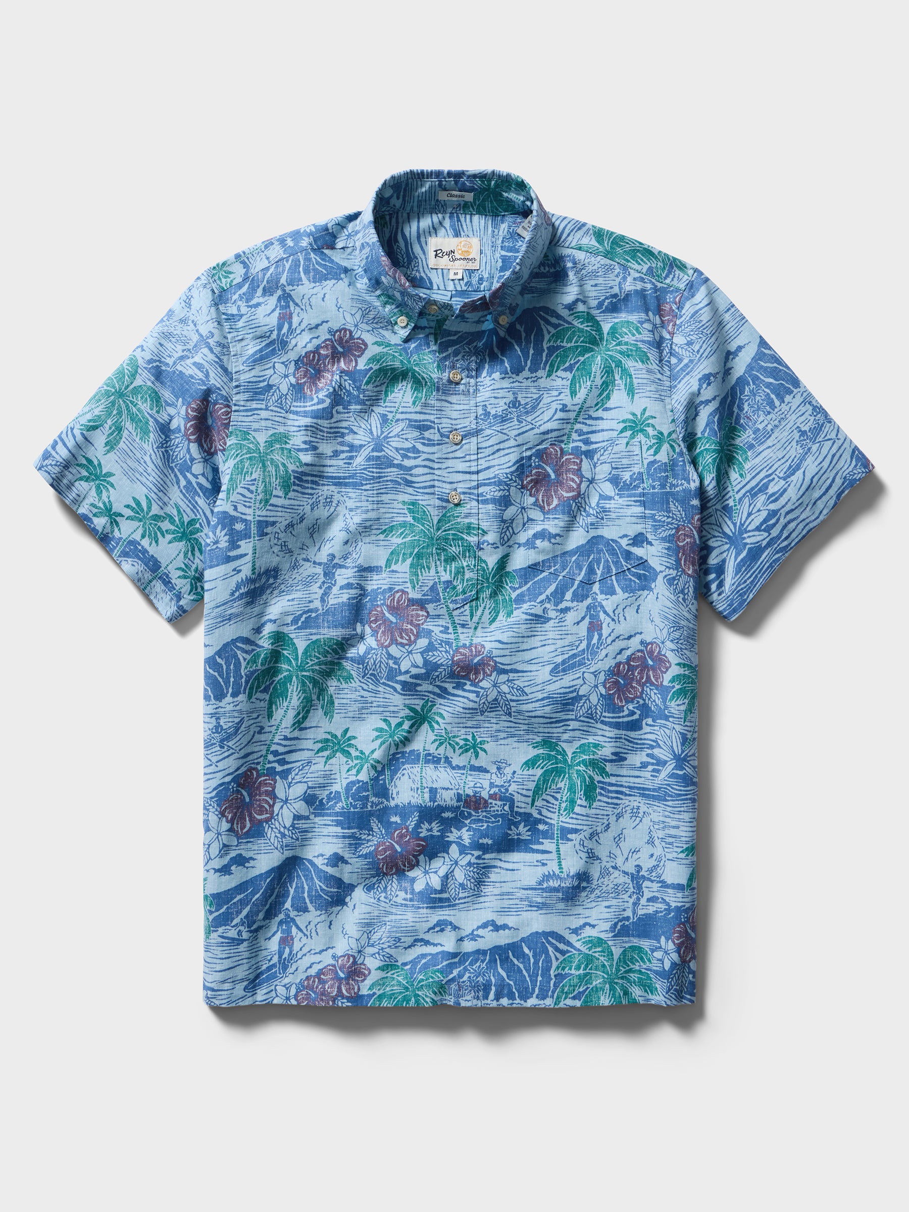 Reyn Spooner PARADISE FOUND PULLOVER in CHAMBRAY