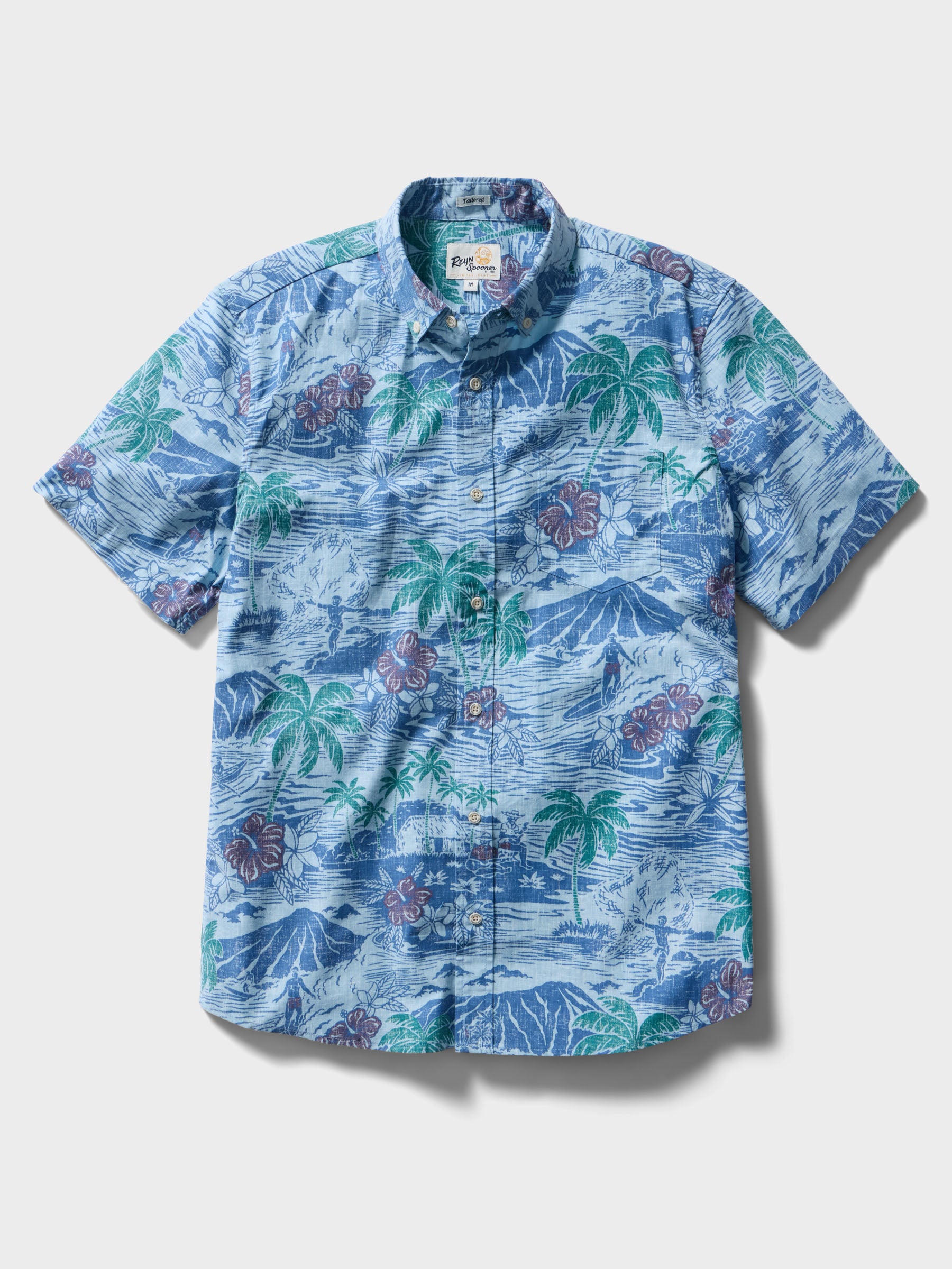Reyn Spooner PARADISE FOUND TAILORED in CHAMBRAY
