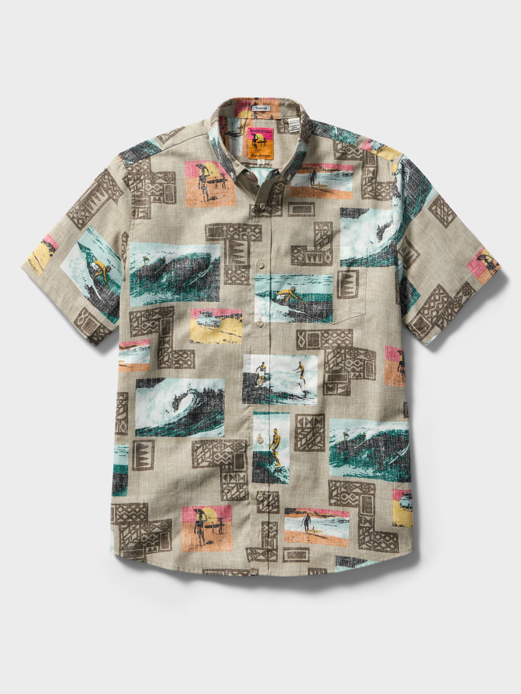 Reyn Spooner THE ENDLESS SUMMER 60TH COMMEMORATIVE TAILORED in ROCK