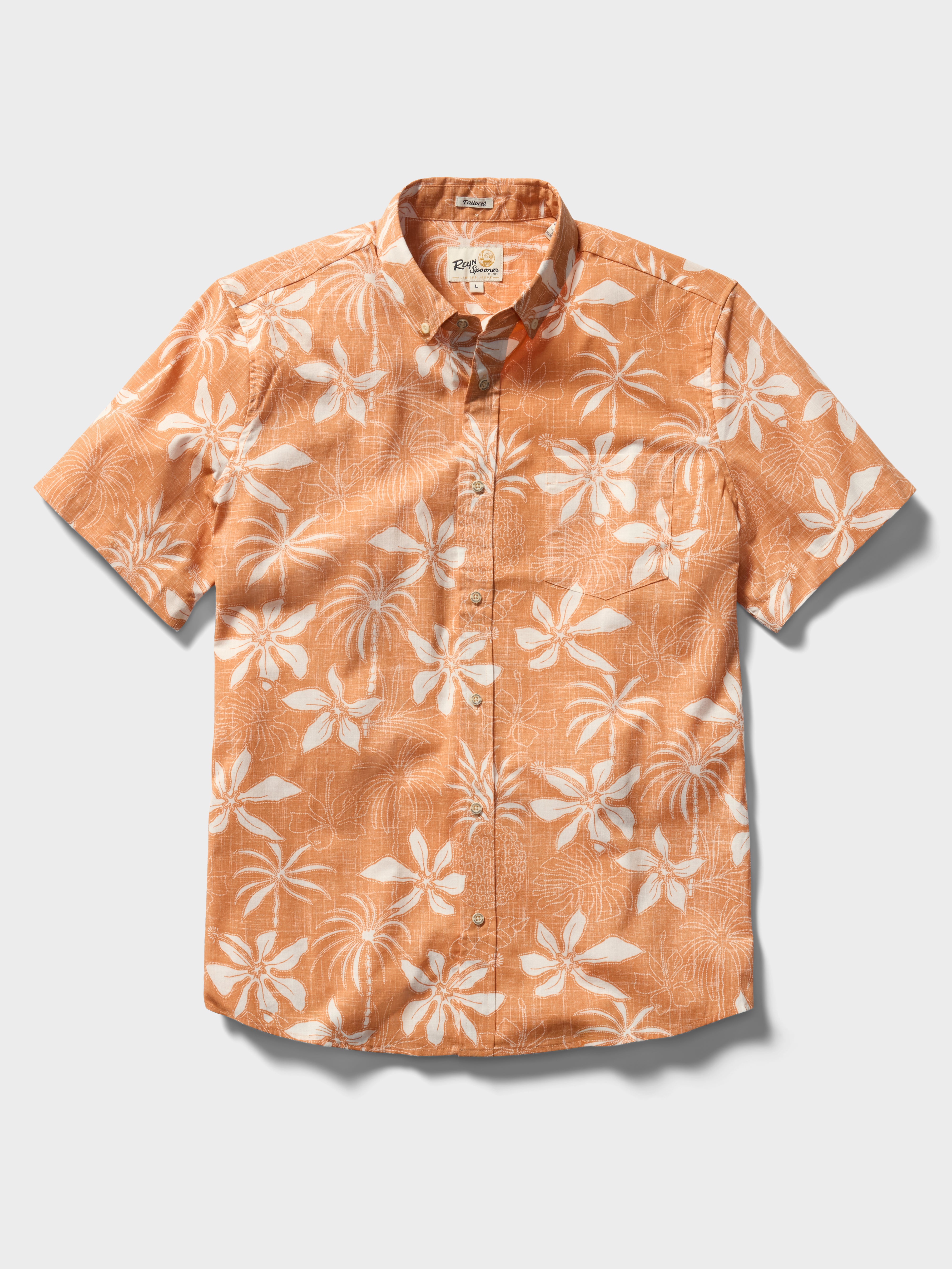 Reyn Spooner ISLAND DAZE TAILORED in PAPAYA