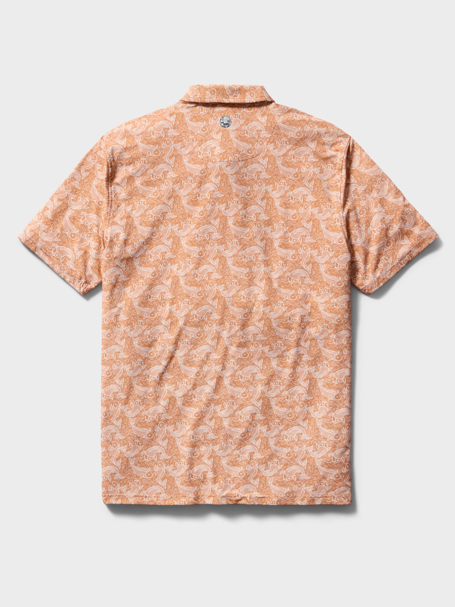 Reyn Spooner KOI POND PERFORMANCE POLO in CORAL