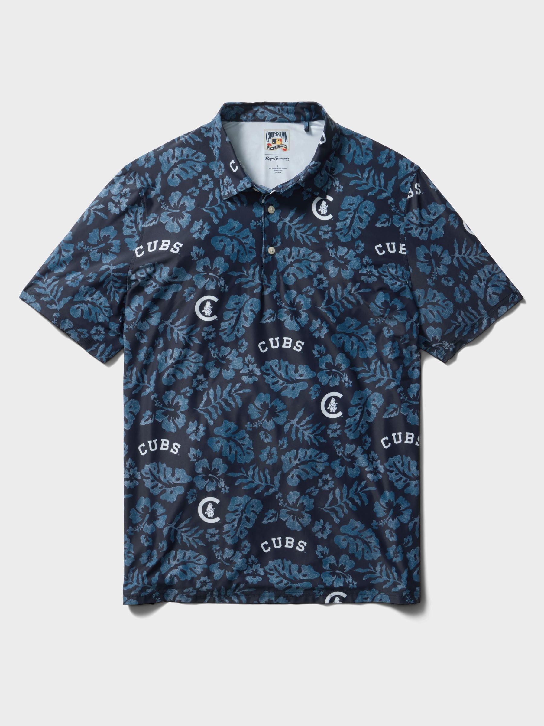 Reyn Spooner MLB® CHICAGO CUBS COOPERSTOWN PERFORMANCE POLO in NAVY