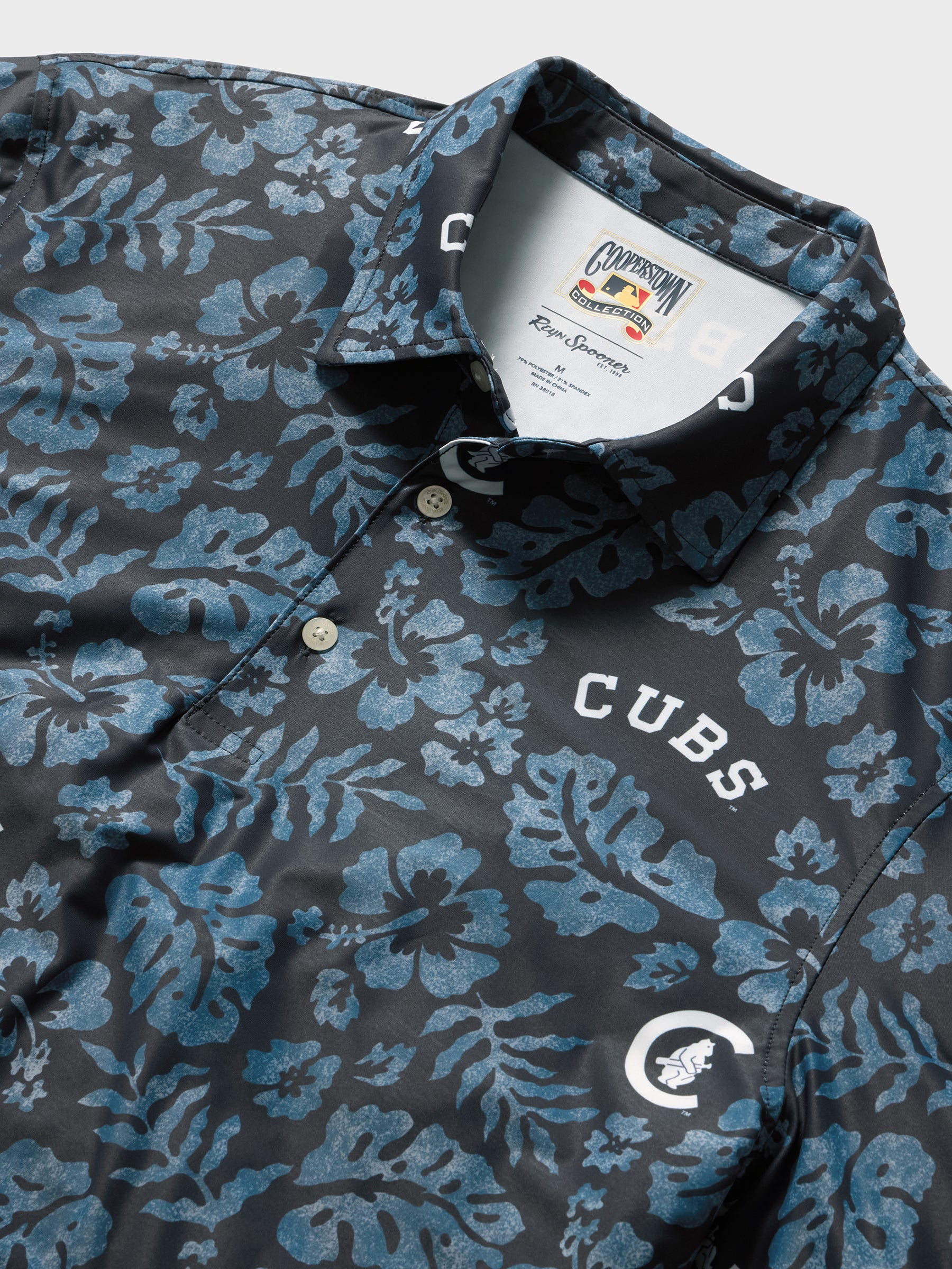 Reyn Spooner MLB® CHICAGO CUBS COOPERSTOWN PERFORMANCE POLO in NAVY