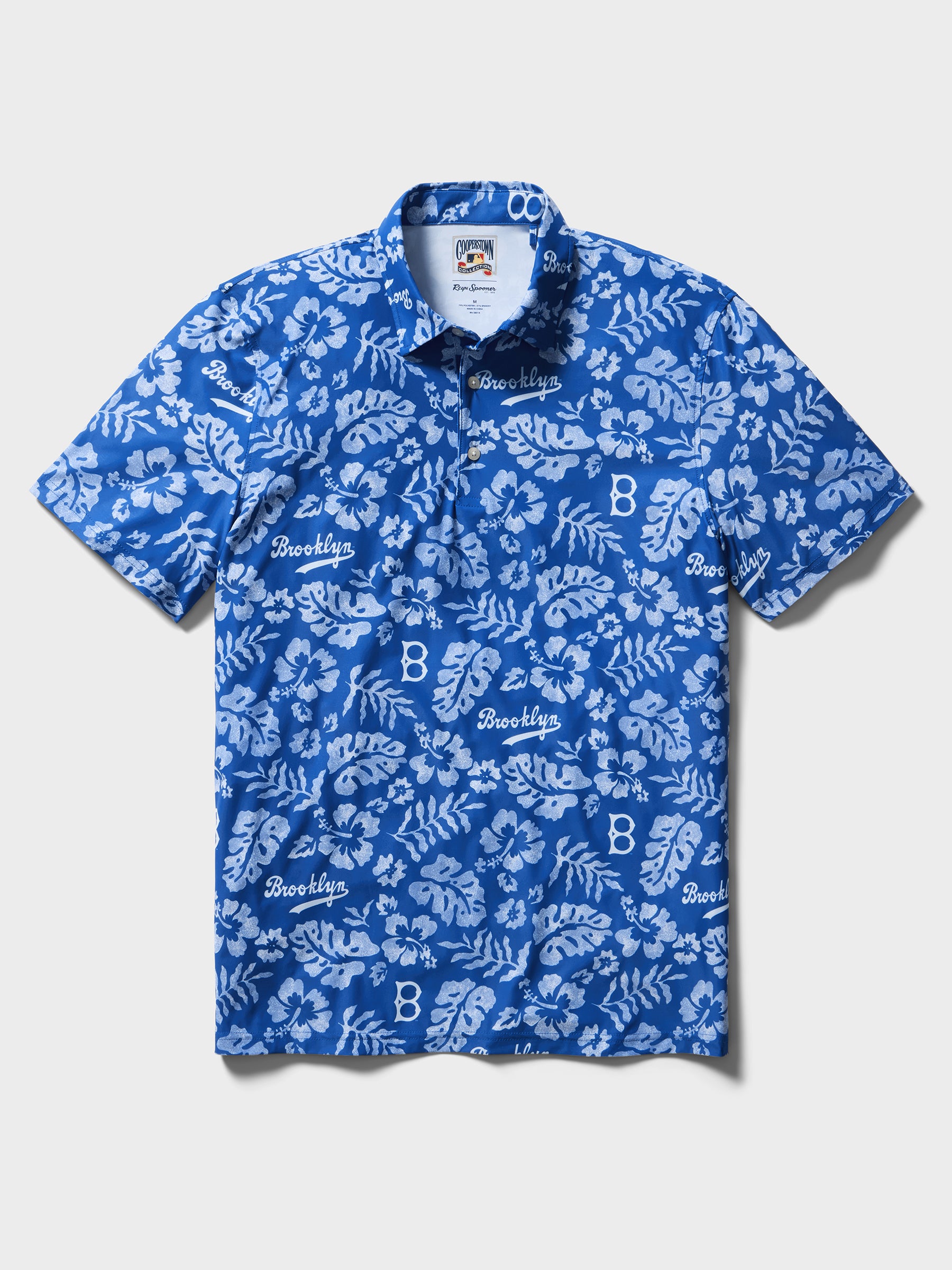 Reyn Spooner MLB® BROOKLYN DODGERS COOPERSTOWN PERFORMANCE POLO in BLUE