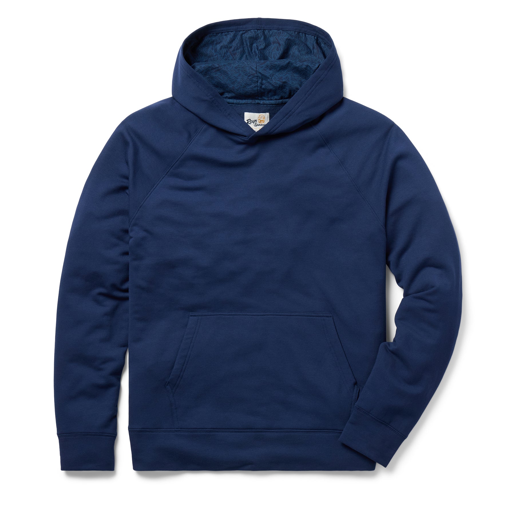 Reyn Spooner RAGLAN FLEECE HOODIE in NAVY