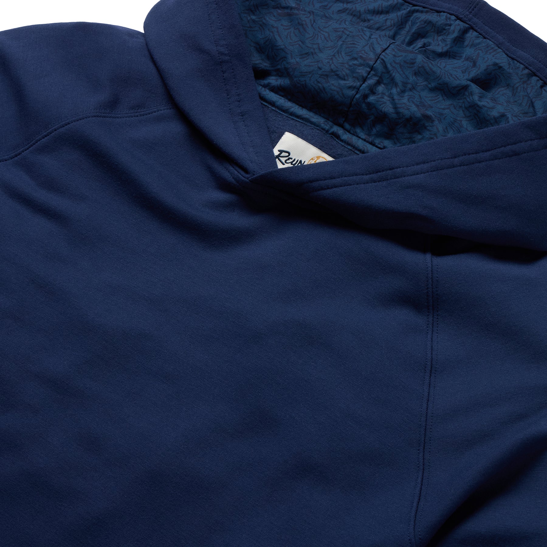 Reyn Spooner RAGLAN FLEECE HOODIE in NAVY