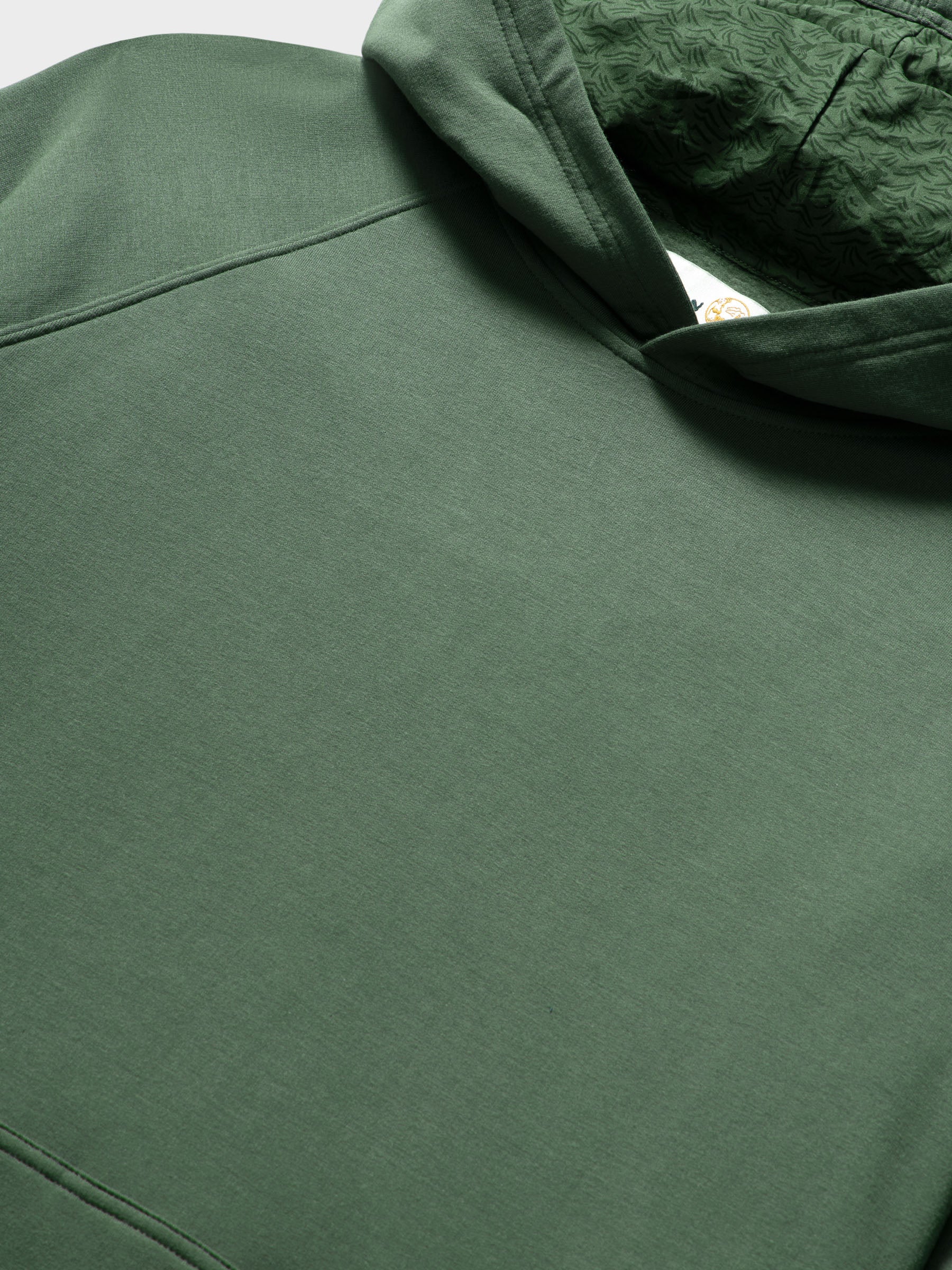 Reyn Spooner RAGLAN FLEECE HOODIE in OLIVE