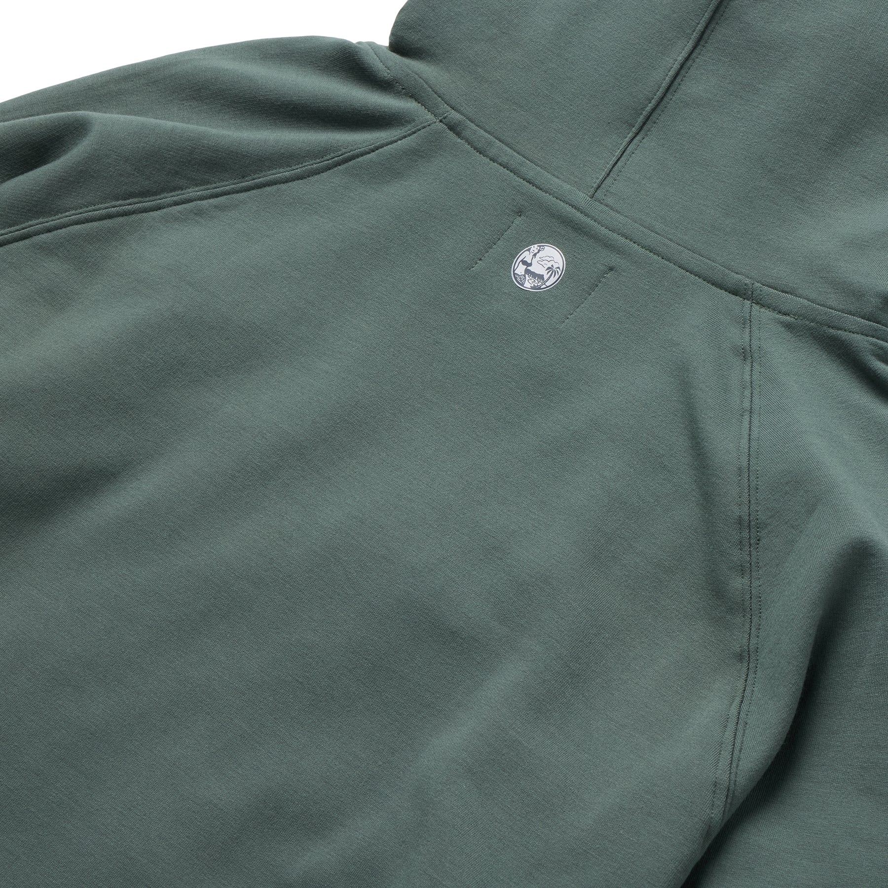 Reyn Spooner RAGLAN FLEECE HOODIE in OLIVE