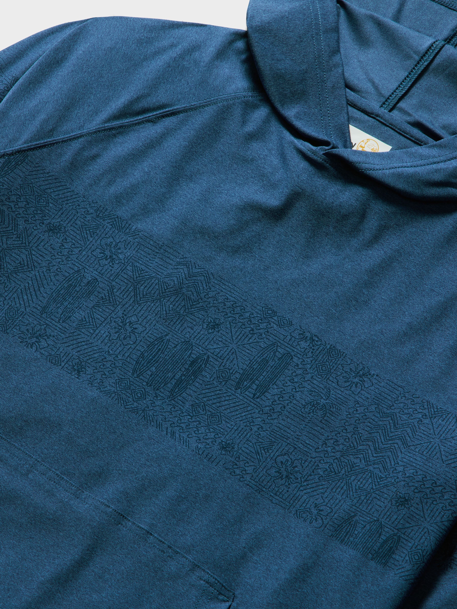 Reyn Spooner SURF STRIPE PERFORMANCE HOODIE in NAVY