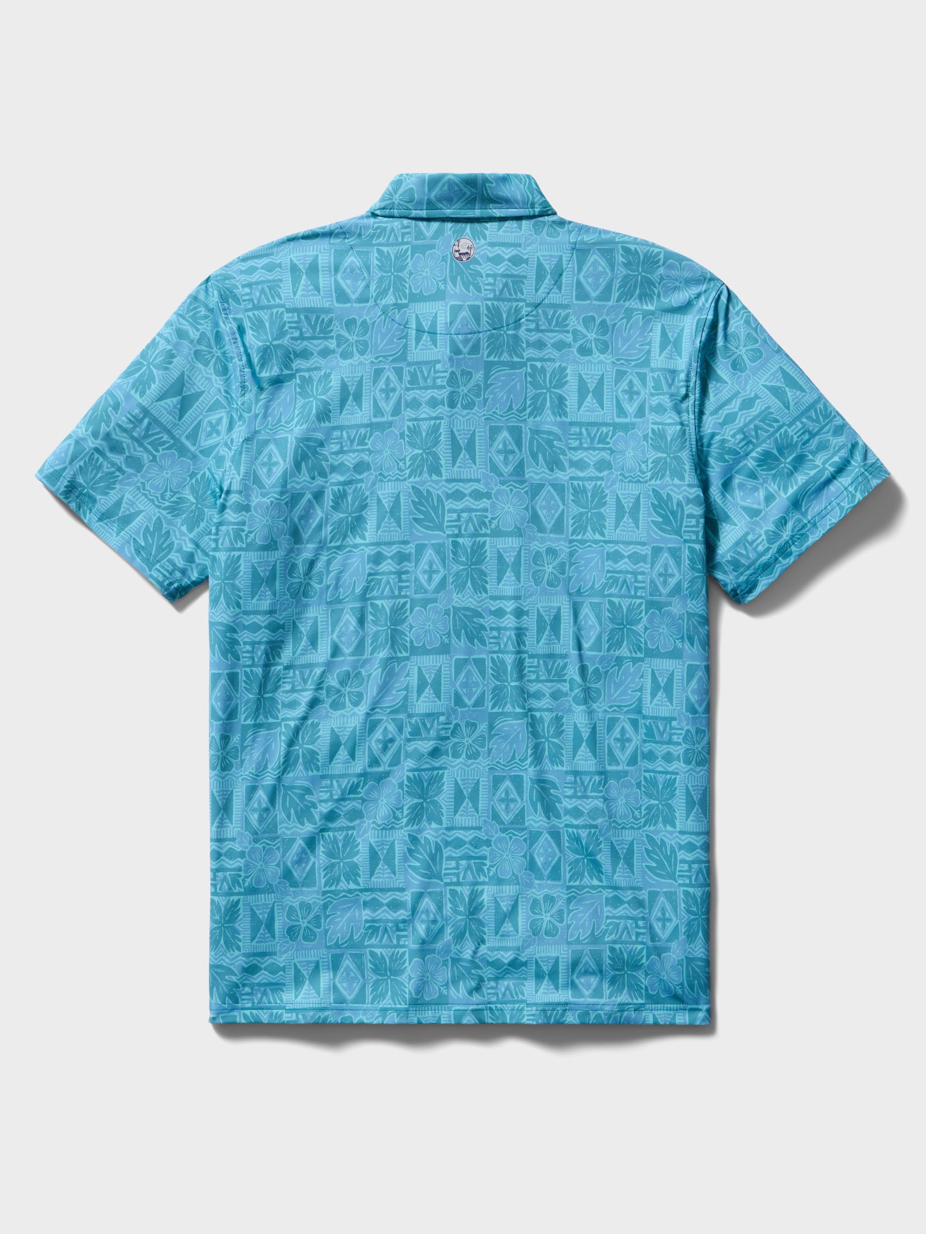 Reyn Spooner KAPA STORY PERFORMANCE POLO in DARK AQUA