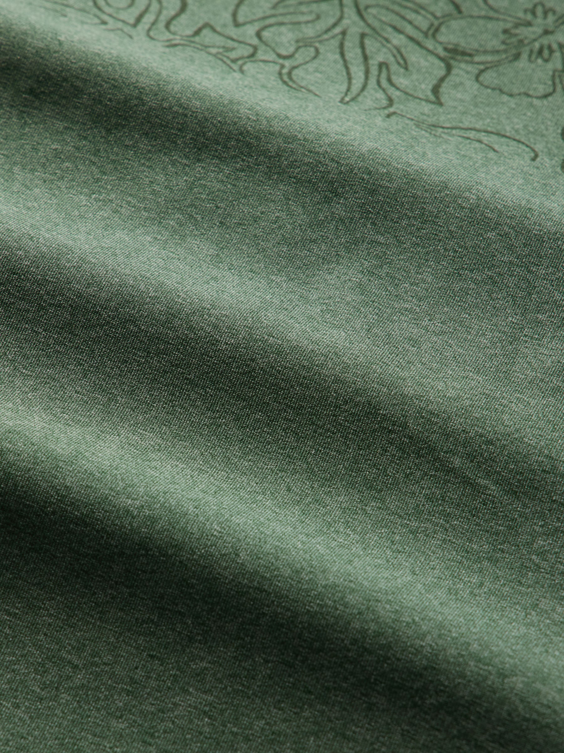 Reyn Spooner MONSTERA INK PERFORMANCE HOODIE in OLIVE
