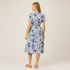 Reyn Spooner MAUNA ULUPO HANNAH DRESS in NAVY