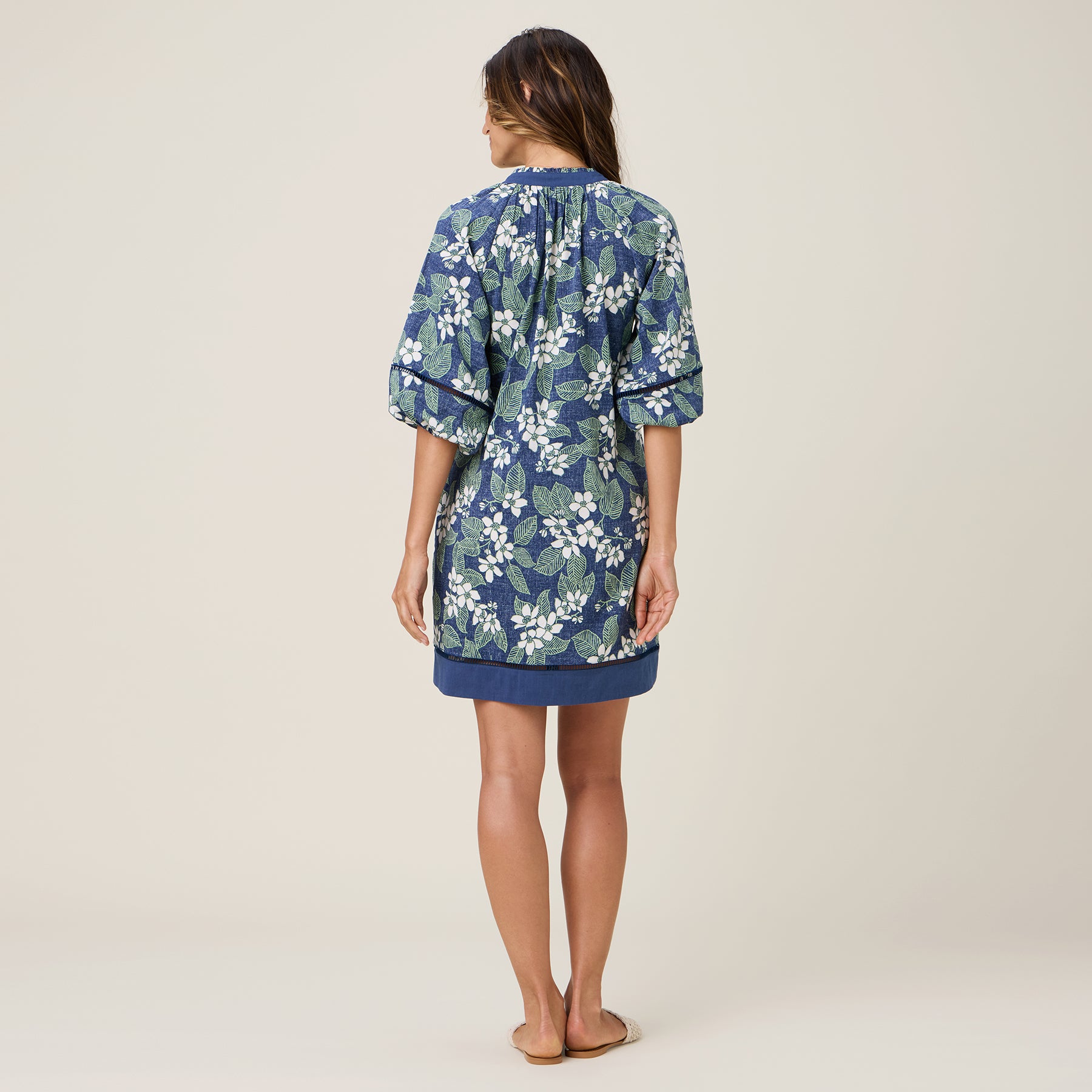 Reyn Spooner NUPOLUPOLU NAOMI DRESS in INSIGNIA BLUE