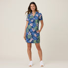 Reyn Spooner 'OHAI ALI'I LIZZY PERFORMANCE DRESS in INSIGNIA BLUE