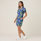 Reyn Spooner 'OHAI ALI'I LIZZY PERFORMANCE DRESS in INSIGNIA BLUE