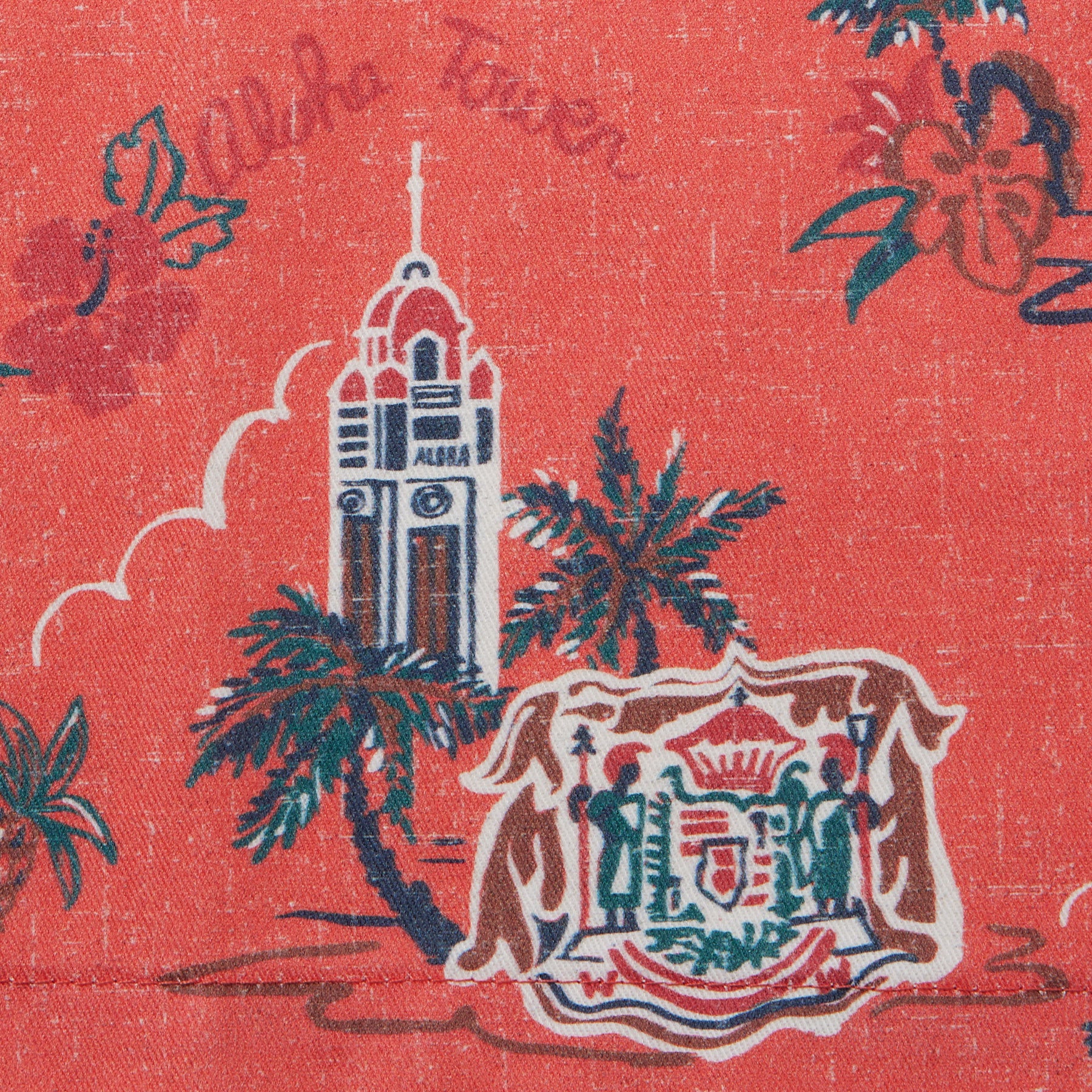 Reyn Spooner HAWAI'I 1959 HEDLEY & BENNETT ESSENTIAL APRON in LIGHT PINK