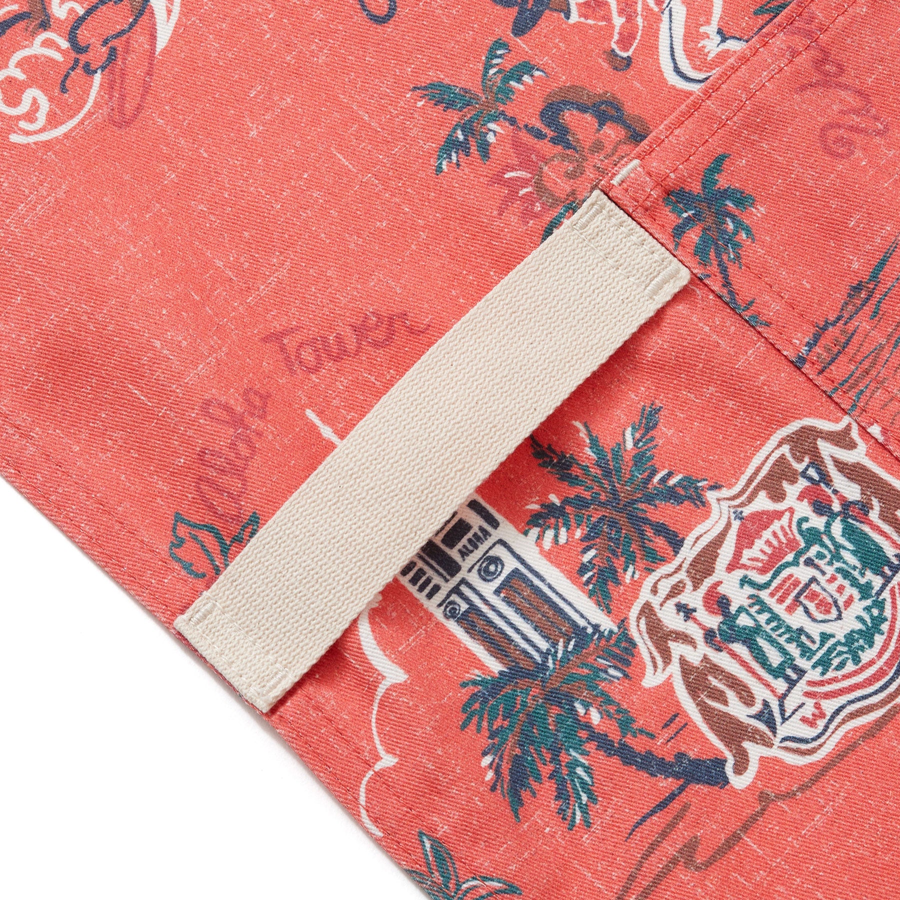 Reyn Spooner HAWAI'I 1959 HEDLEY & BENNETT ESSENTIAL APRON in LIGHT PINK