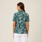 Reyn Spooner WOMEN'S UNIVERSITY OF HAWAI'I GAME DAY PERFORMANCE BUTTON FRONT in GREEN