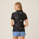 Reyn Spooner WOMEN'S UNIVERSITY OF HAWAI'I GAME DAY PERFORMANCE POLO in BLACK