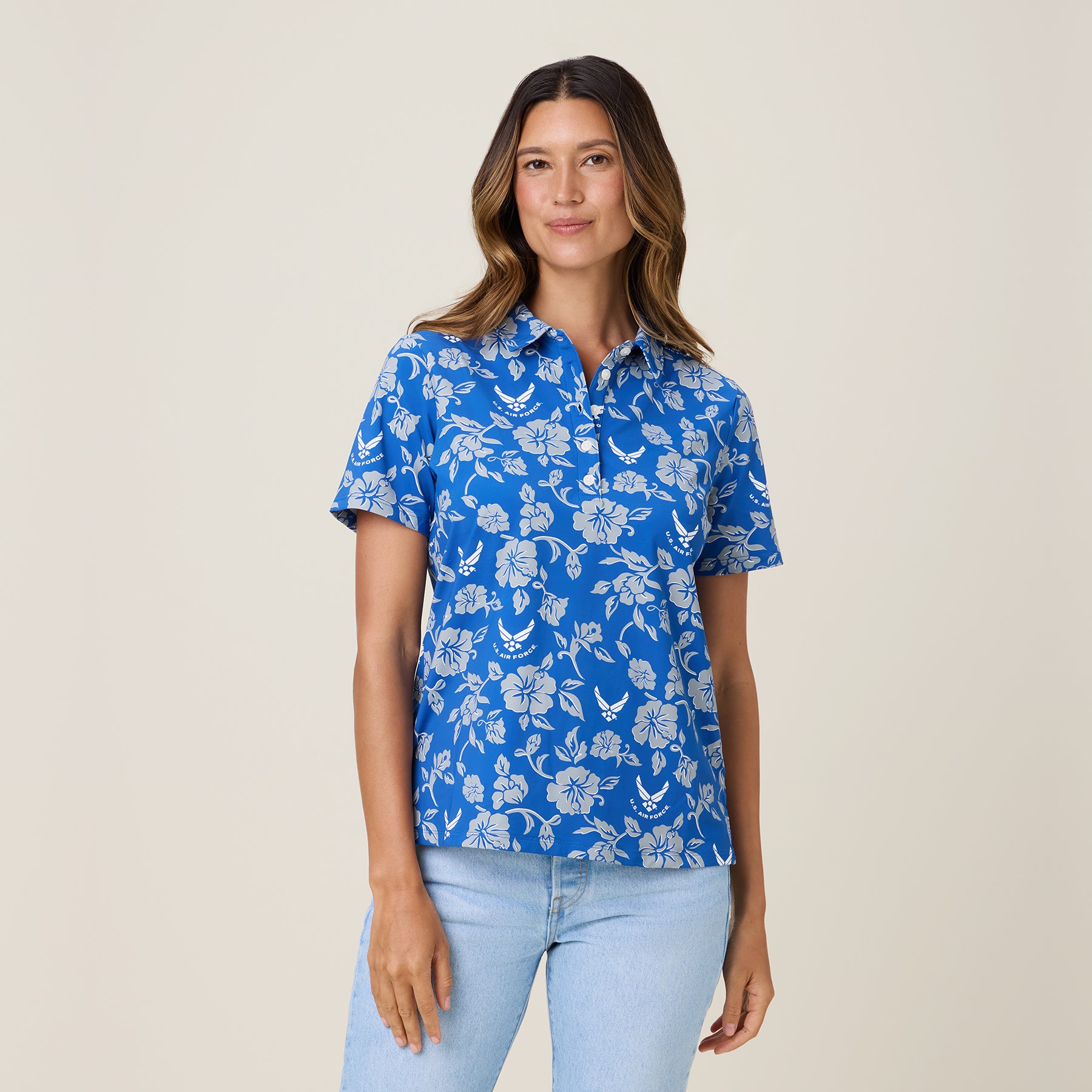 Reyn Spooner U.S. AIR FORCE AVA PERFORMANCE TOP in BLUE