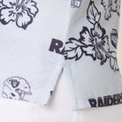 Reyn Spooner WOMEN'S LAS VEGAS RAIDERS GAME DAY PERFORMANCE POLO in SILVER