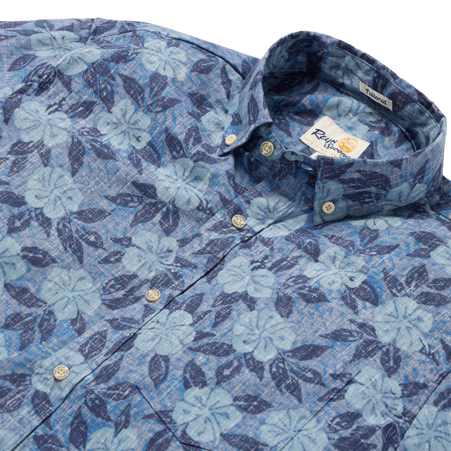 Reyn Spooner BISCUS WEAVE TAILORED in INFINITY BLUE