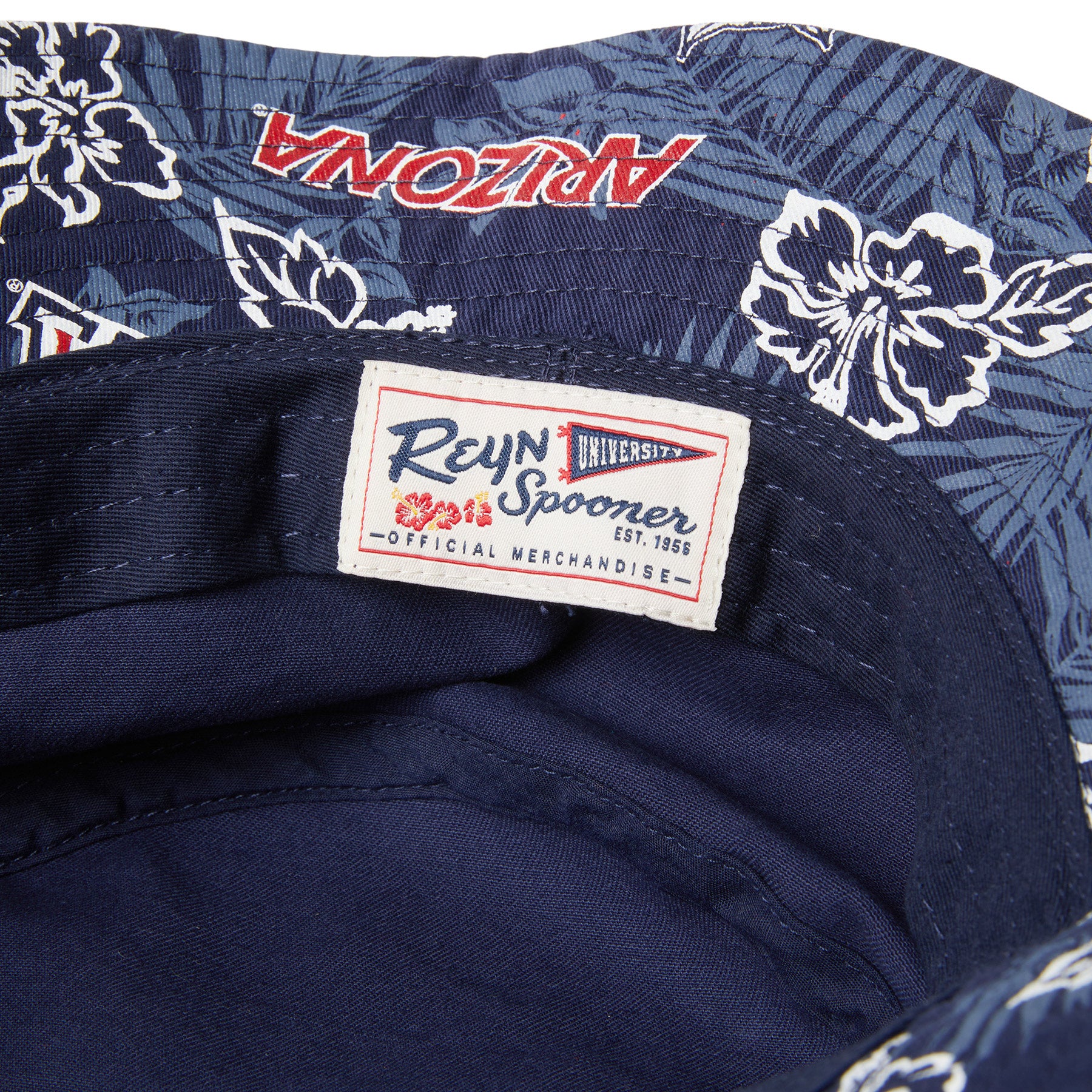 Reyn Spooner UNIVERSITY OF ARIZONA BUCKET HAT in NAVY