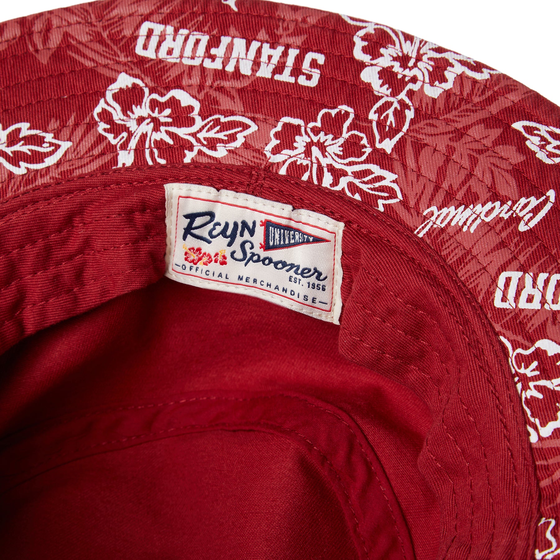 Reyn Spooner STANFORD UNIVERSITY BUCKET HAT in CARDINAL