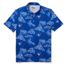 Reyn Spooner TORONTO BLUE JAYS PUA PERFORMANCE POLO in NAVY