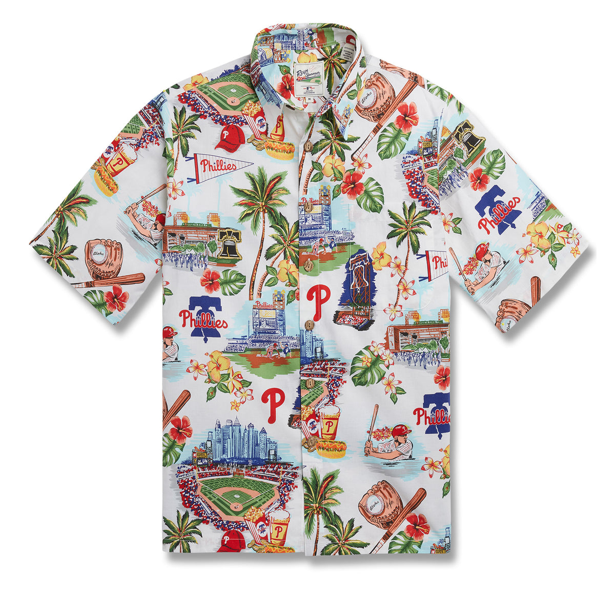 MLB Philadelphia Phillies E2 Premium Hawaiian Shirt And Short Set