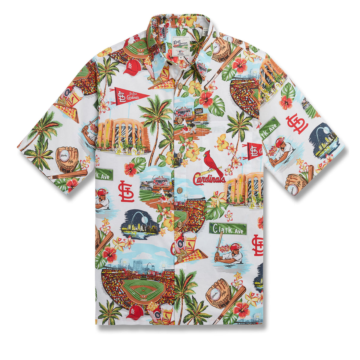st louis cardinals tropical shirt