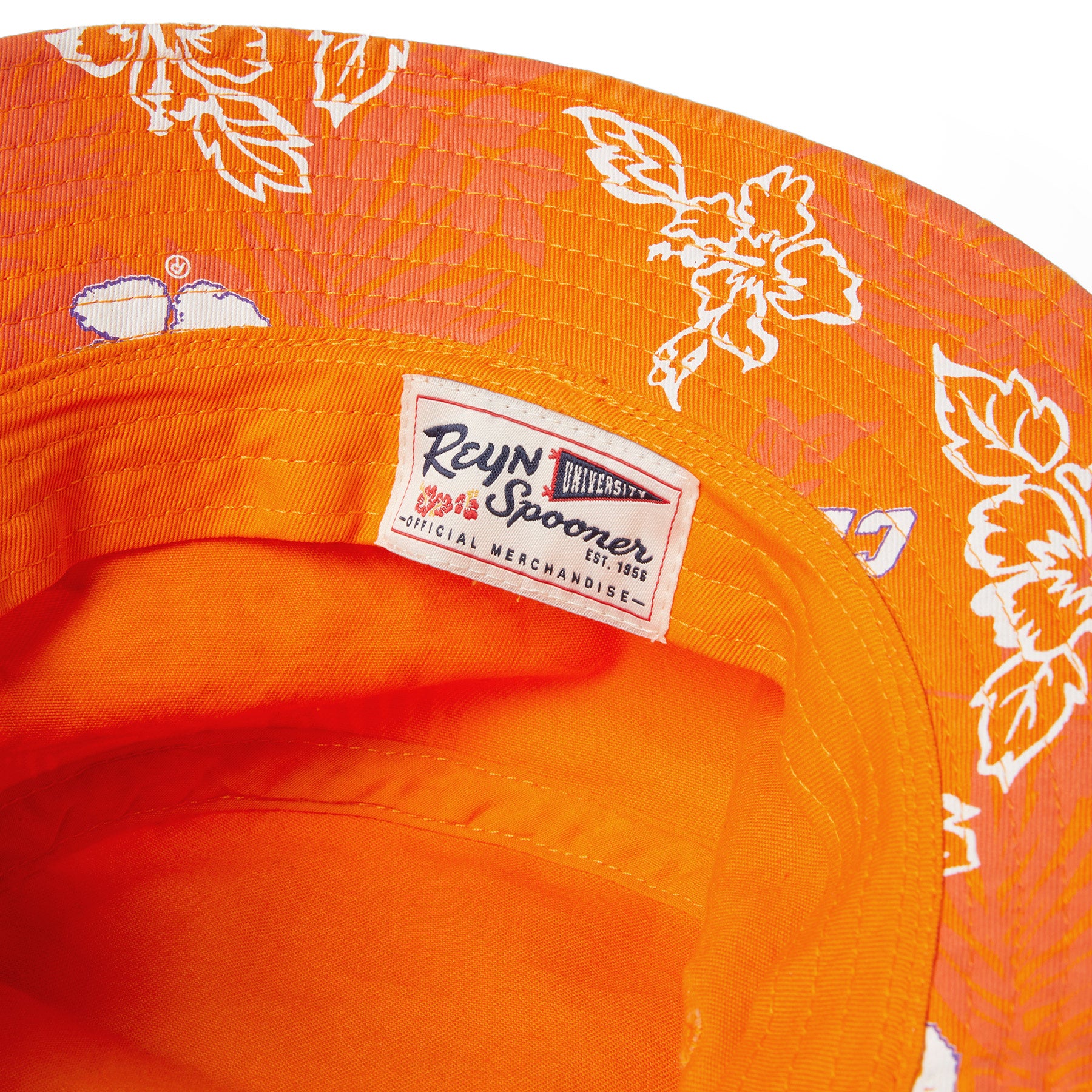 Reyn Spooner CLEMSON UNIVERSITY BUCKET HAT in ORANGE