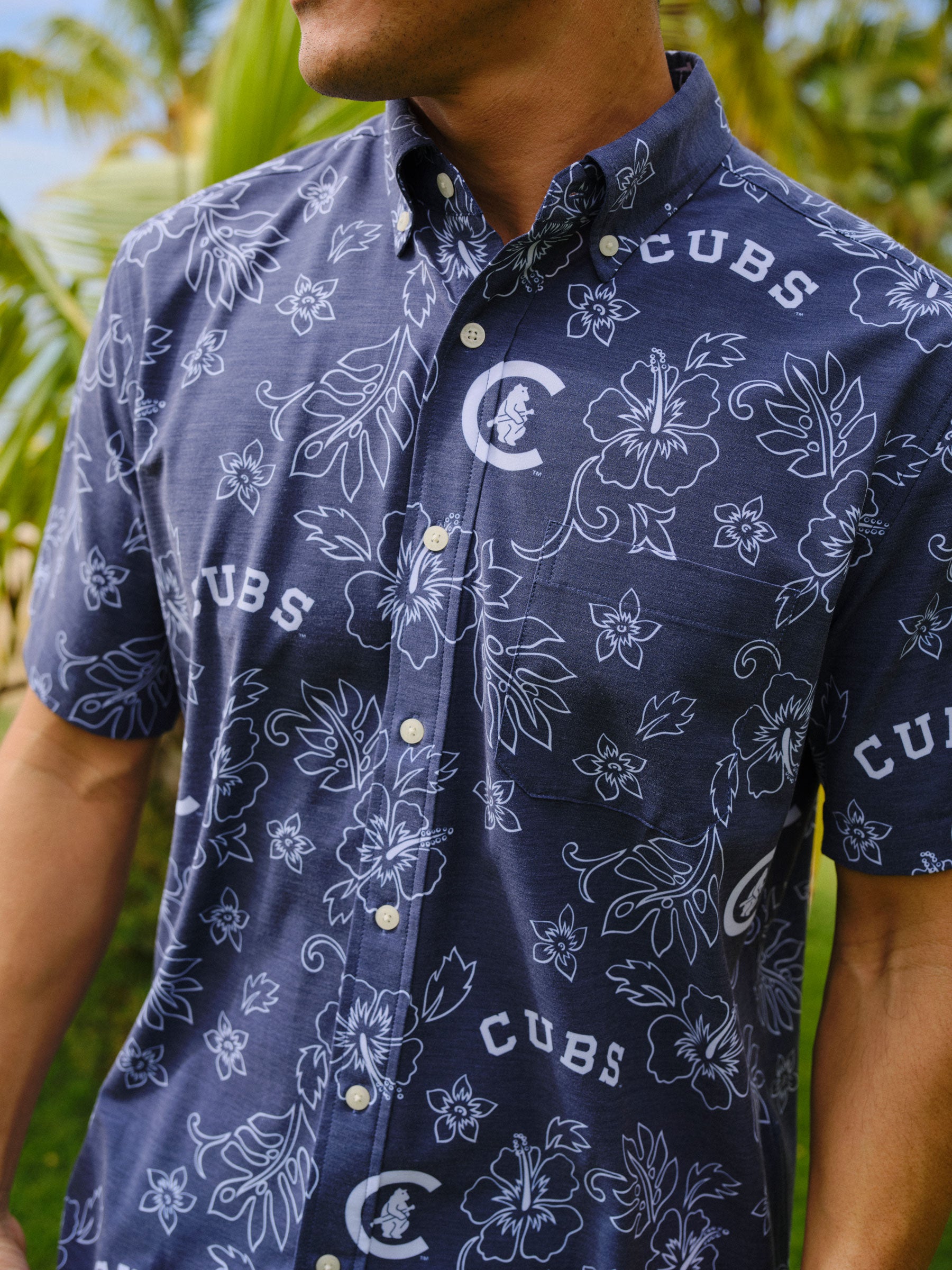 MLB® CHICAGO CUBS COOPERSTOWN PERFORMANCE ALOHA SHIRT – Reyn Spooner