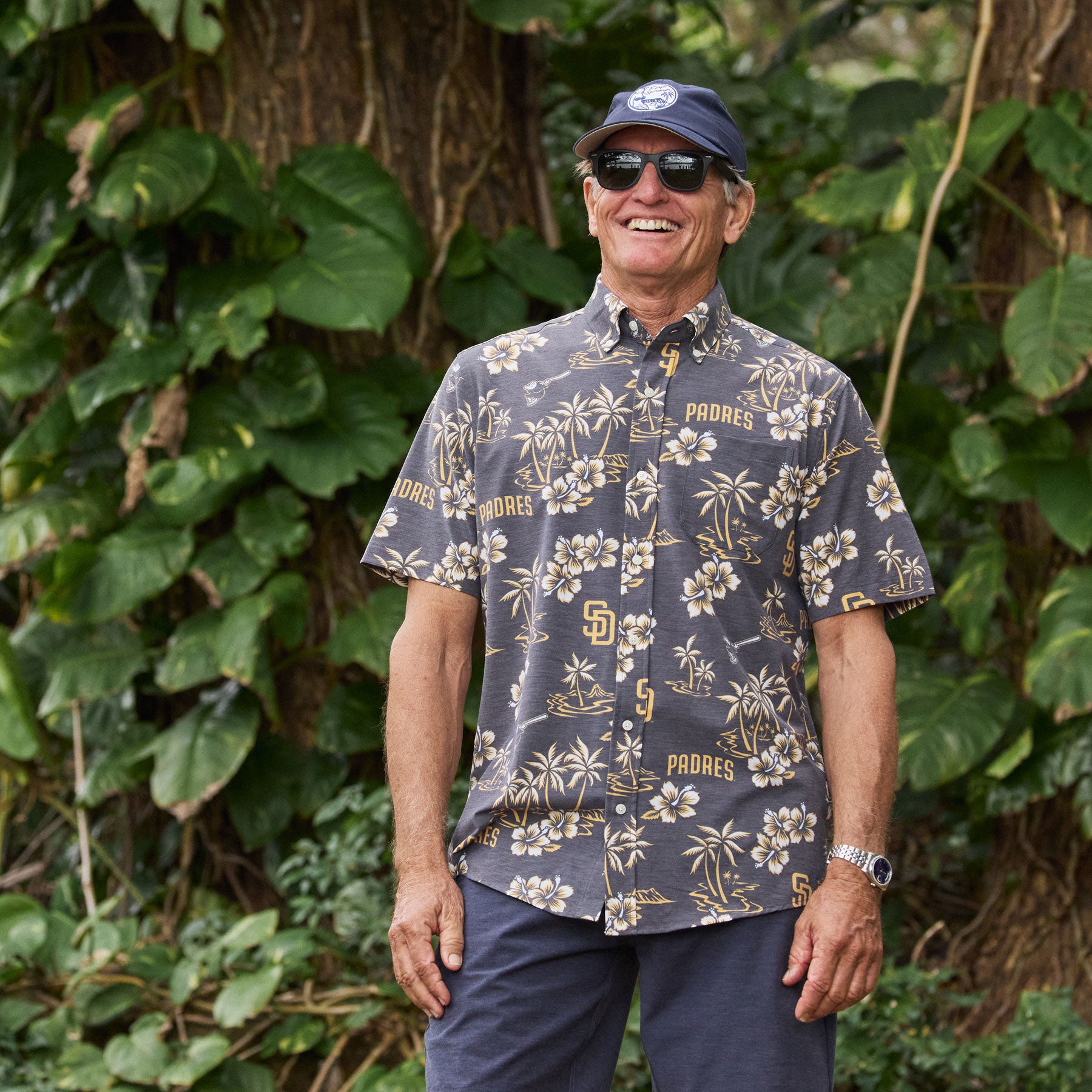 T*u様 Reyn spooner PADRES ハワイアンプリント 半袖シャツ MLB® SAN DIEGO PADRES SCENIC – Reyn Spooner