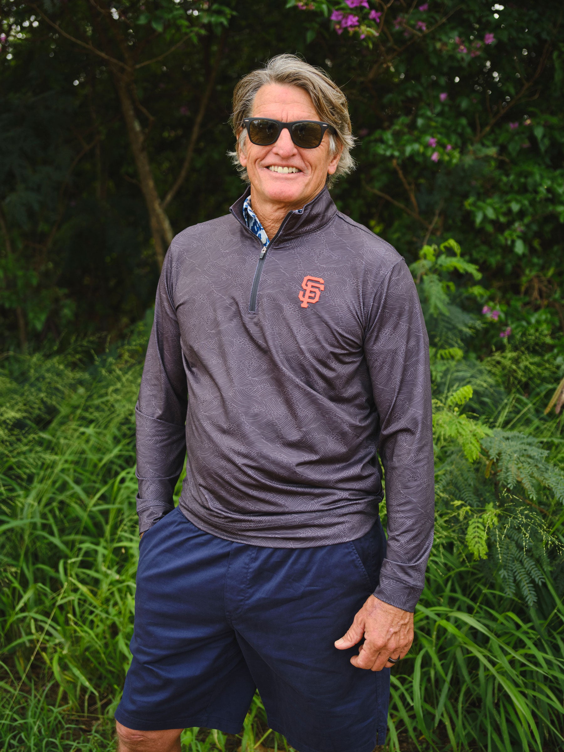 MLB® SAN FRANCISCO GIANTS MEN'S QUARTER ZIP | Reyn Spooner