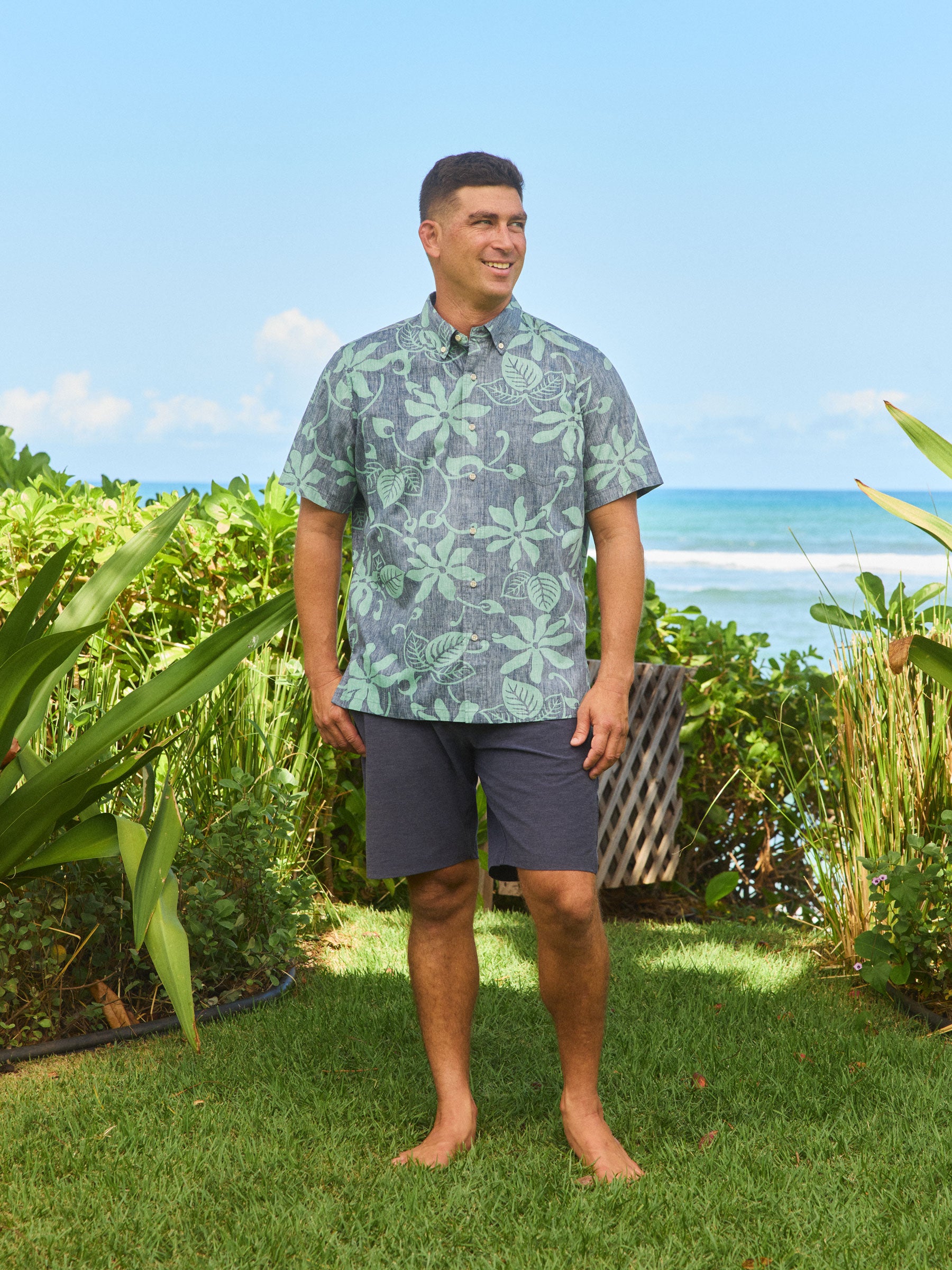TIARE PAREAU MEN'S ALOHA SHIRT | Reyn Spooner