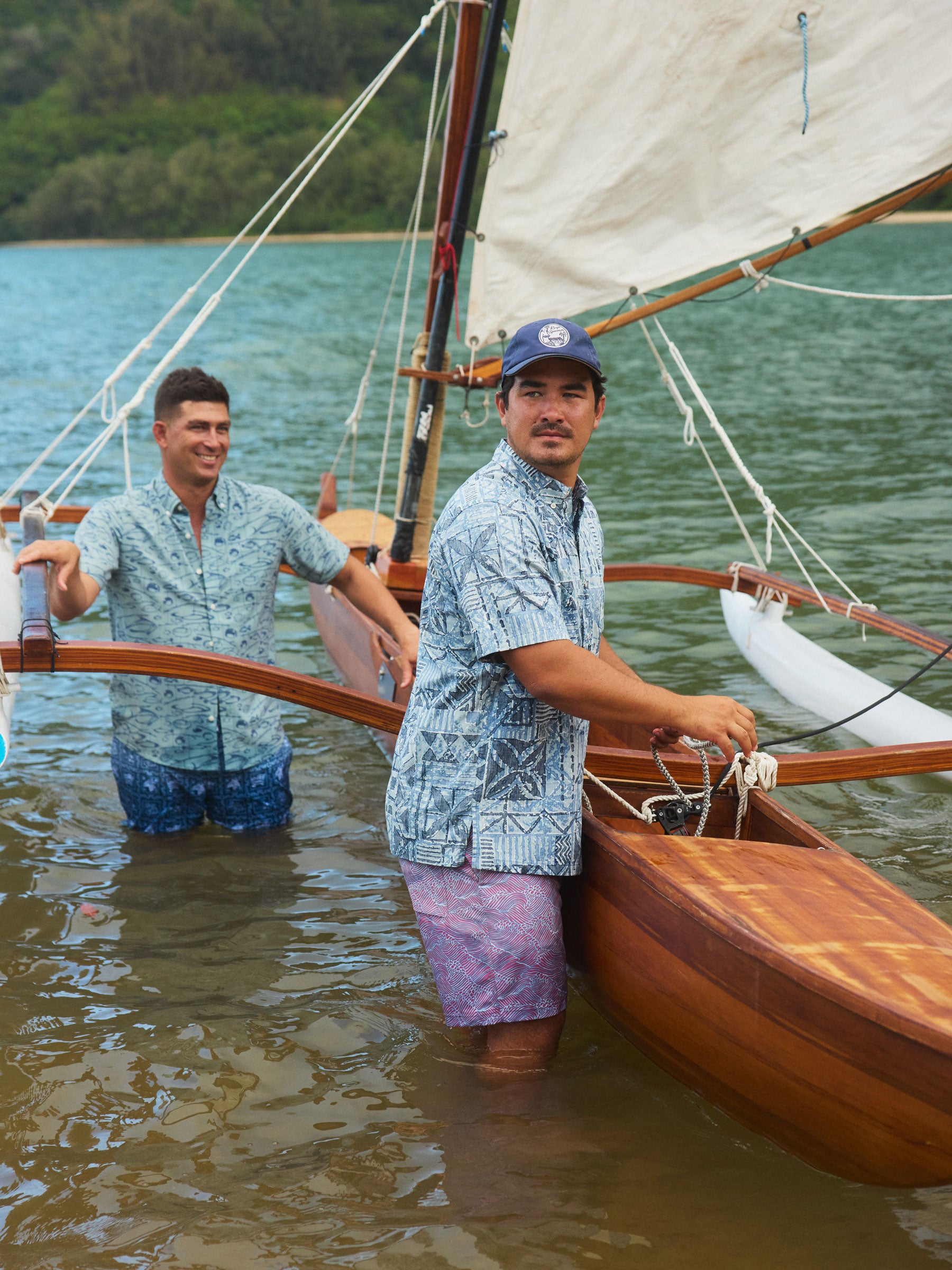 MOLOKAI CHANNEL ECO BOARD SHORTS | Reyn Spooner