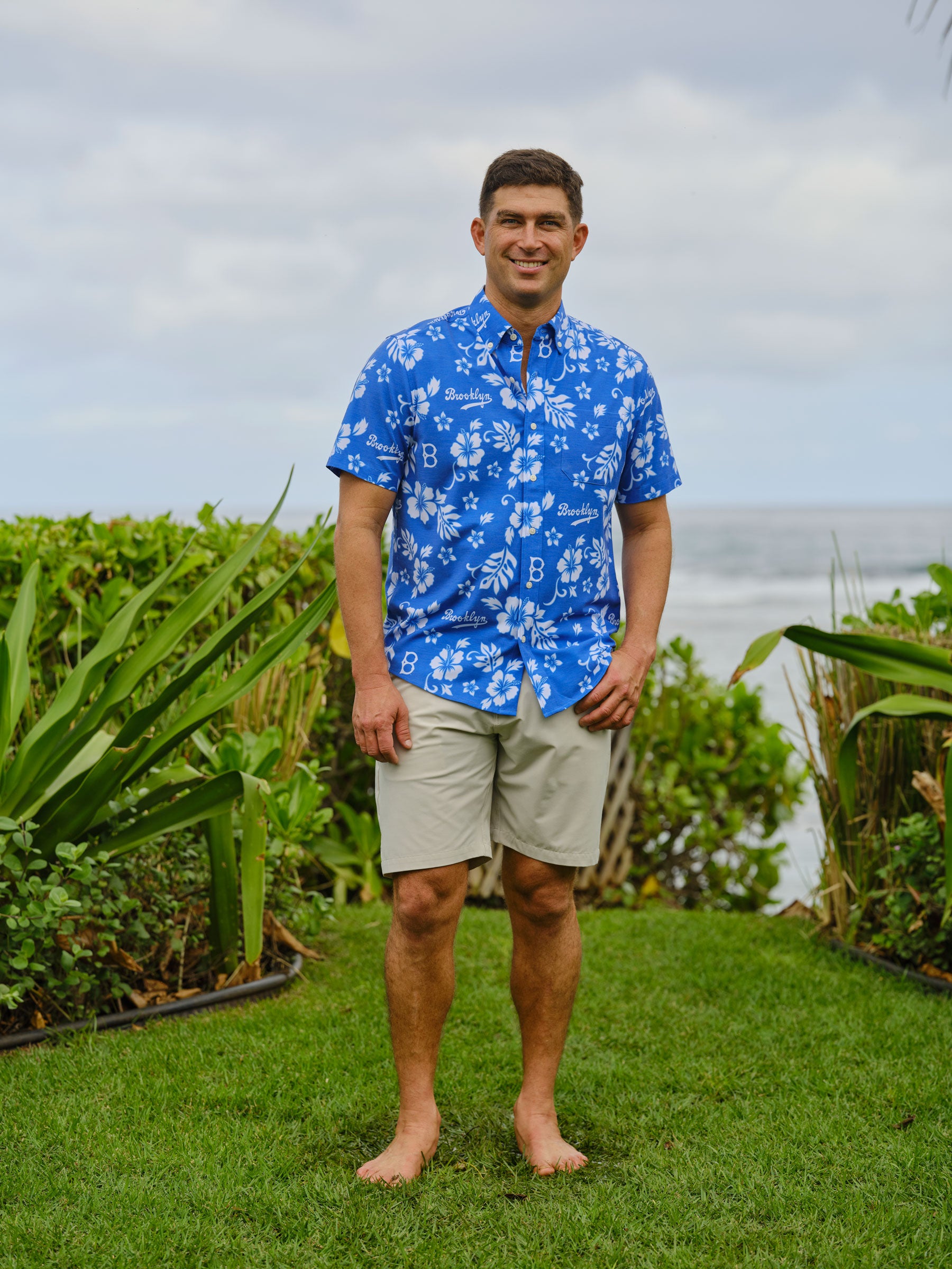 MLB® BROOKLYN DODGERS COOPERSTOWN PERFORMANCE ALOHA SHIRT – Reyn