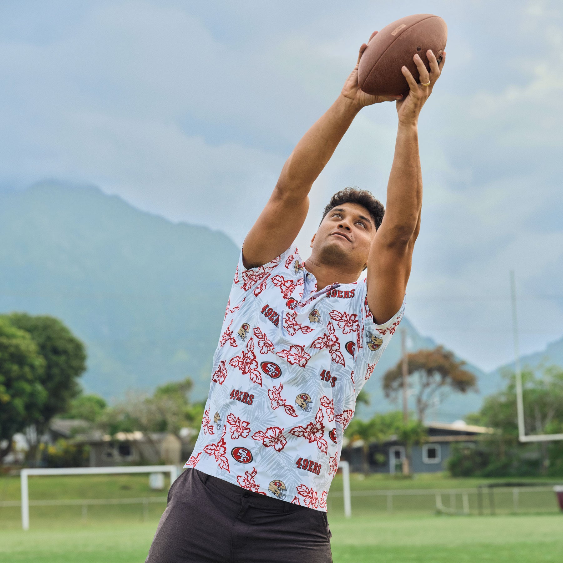 SAN FRANCISCO 49ERS GAME DAY PERFORMANCE POLO – Reyn Spooner