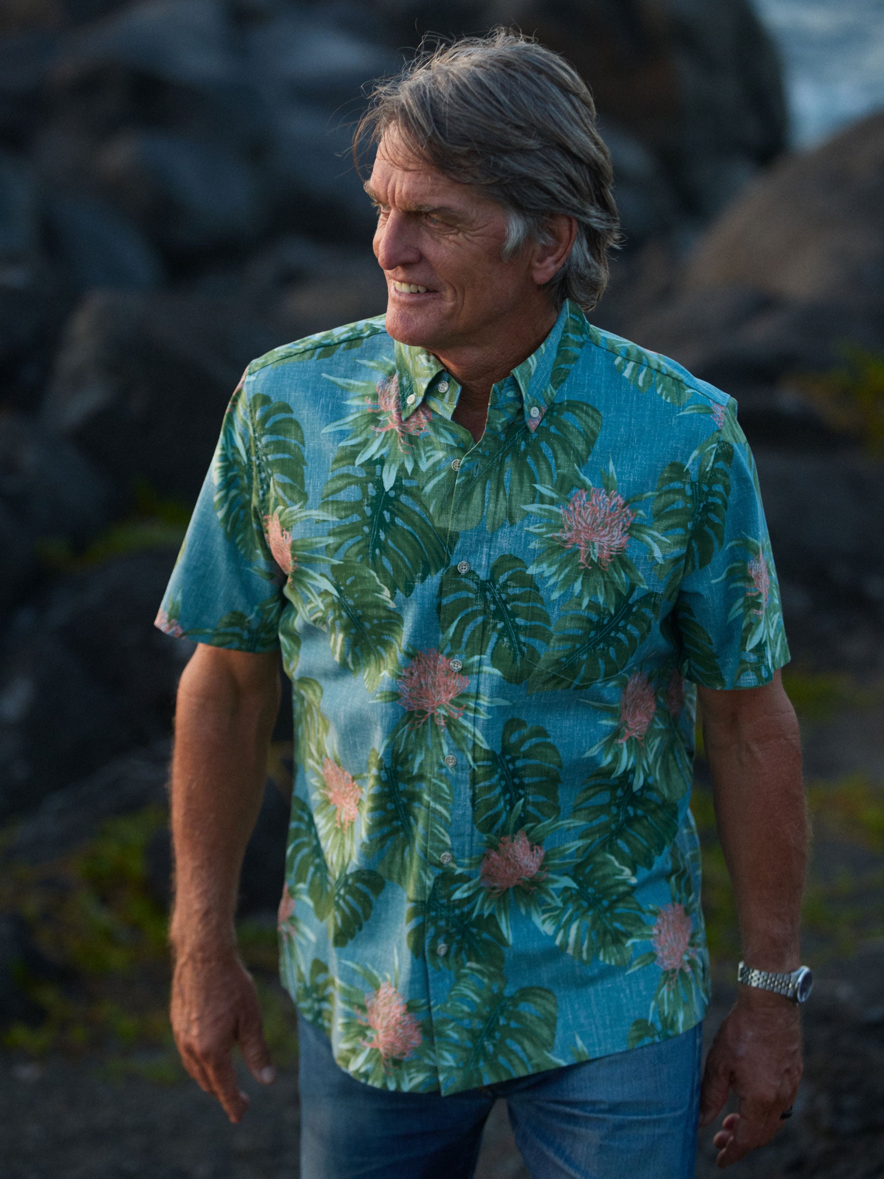 MAKENA MEN'S ALOHA SHIRT | Reyn Spooner