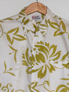 Reyn Spooner 1962 CLASSIC PAREAU ALOHA SHIRT in WHITE