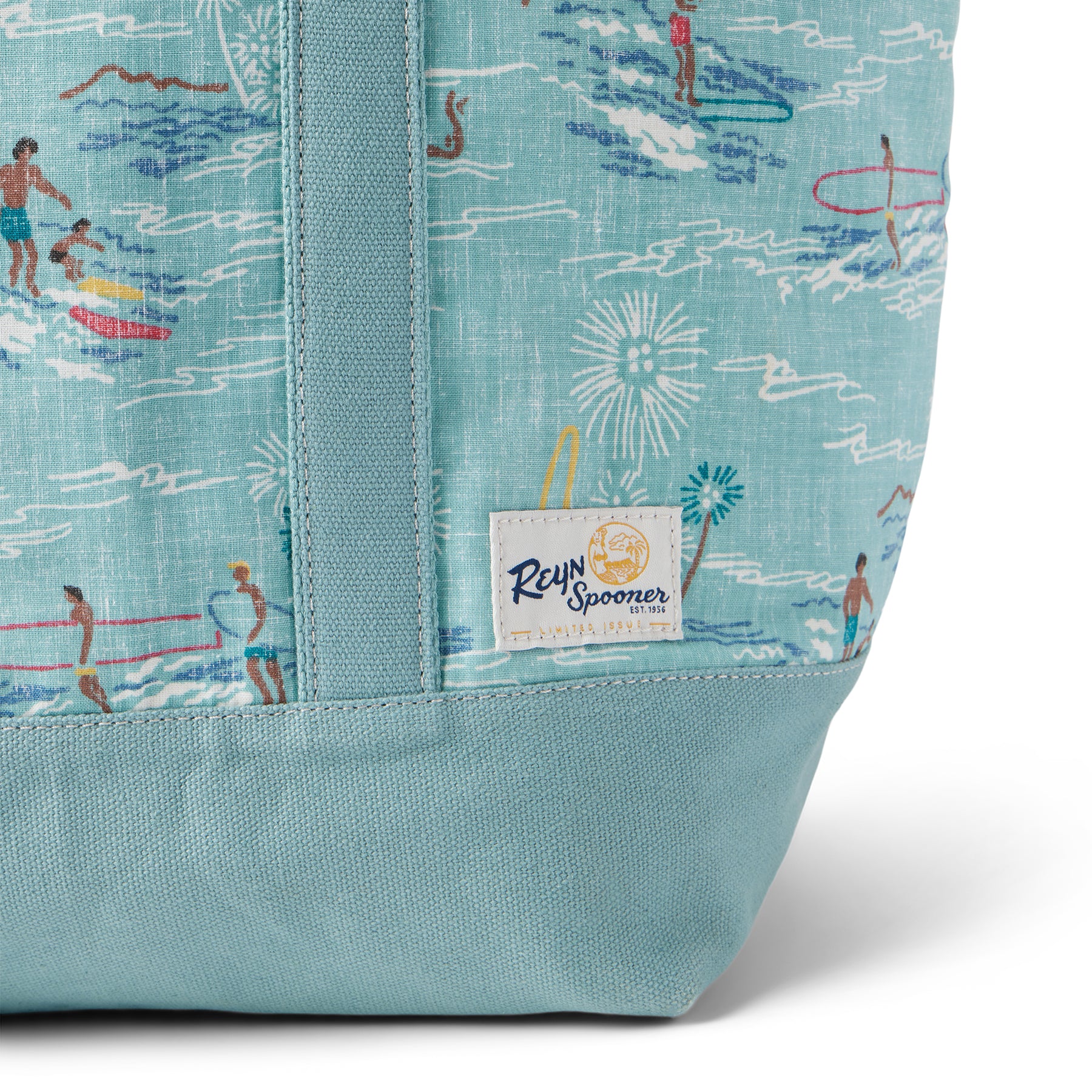 Reyn Spooner SURFER'S PARADISE TOTE BAG in NILE BLUE