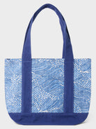Reyn Spooner MOLOKAI CHANNEL MINI TOTE BAG in LICHEN BLUE